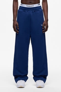 420gsm Open Leg Jogger - Ocean Blue