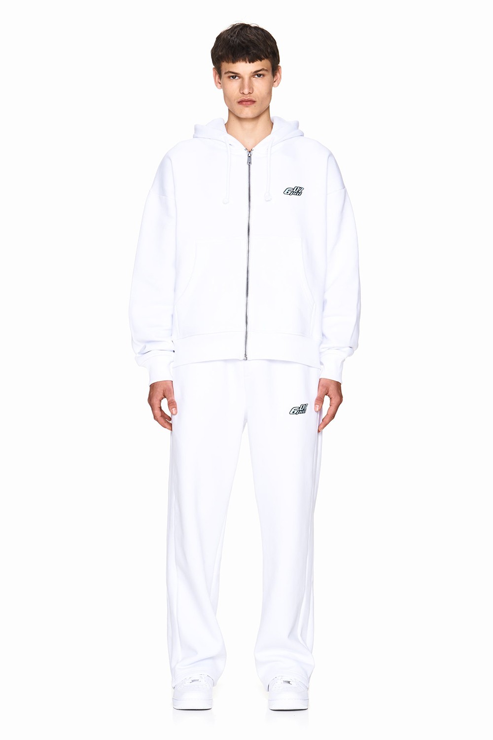 6PM Jogger Pants White