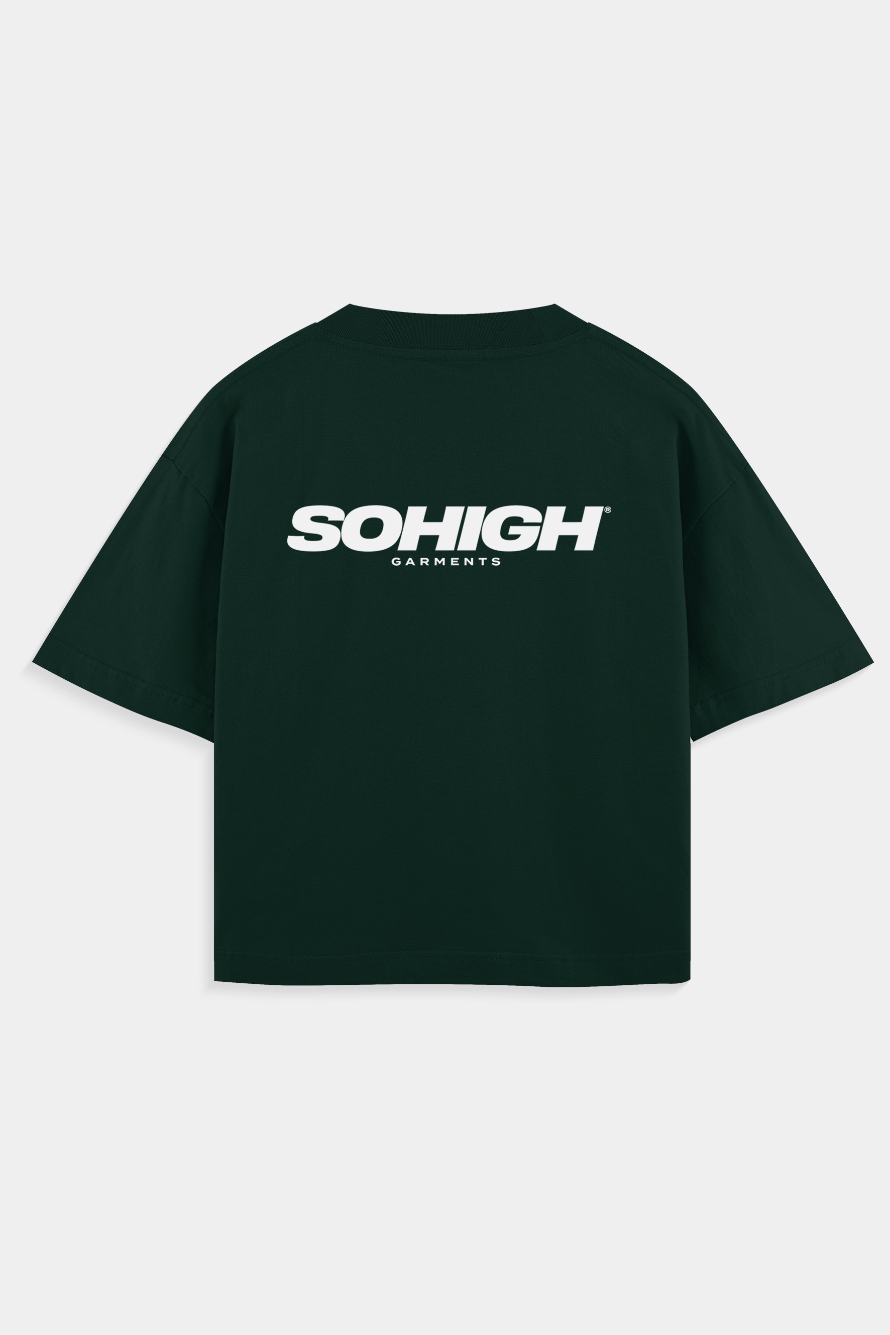 Heavyweight Sohigh Garments T-Shirt  - Nefti Yeşili