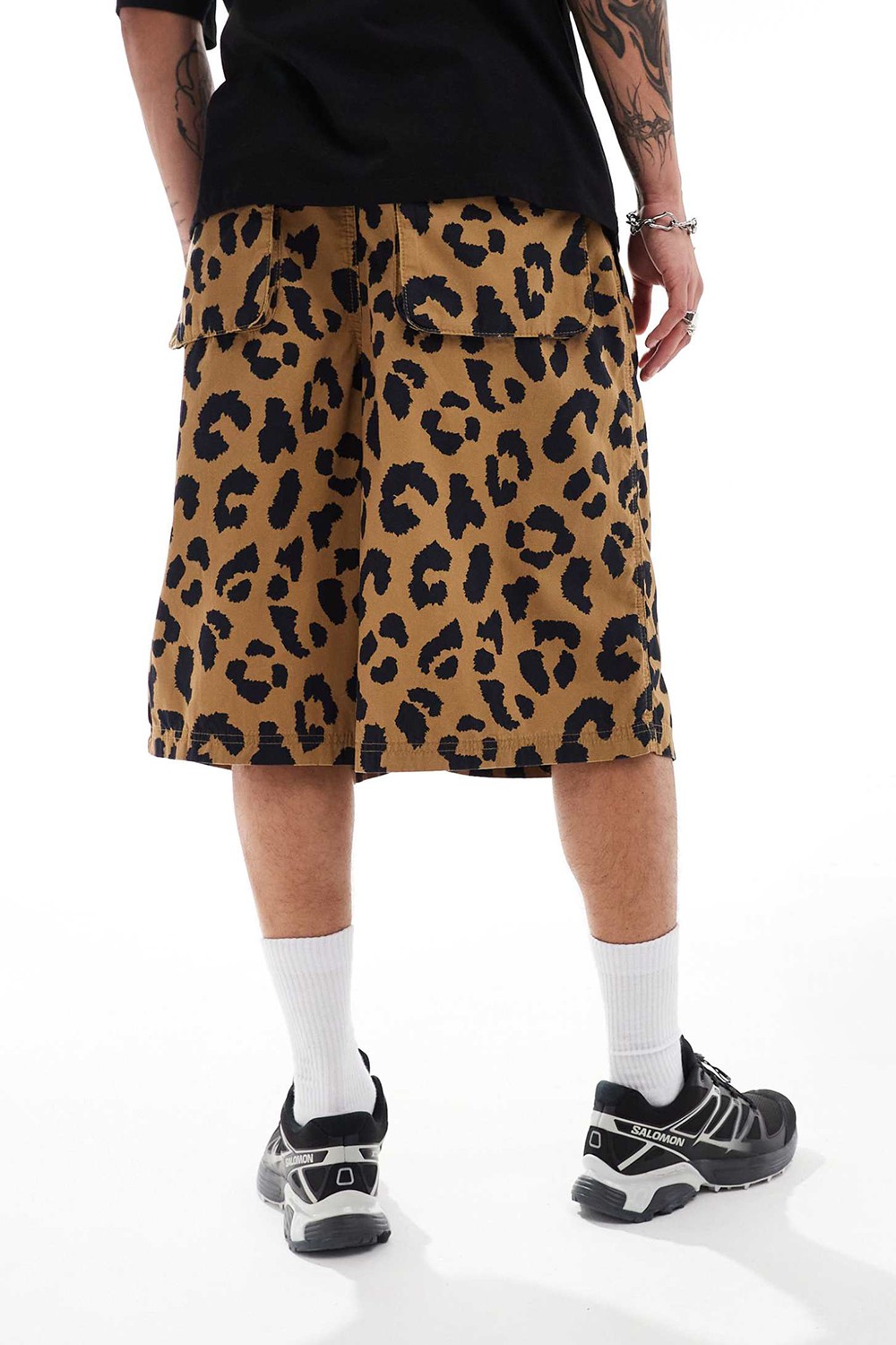 Collusion Unisex Longline Shorts