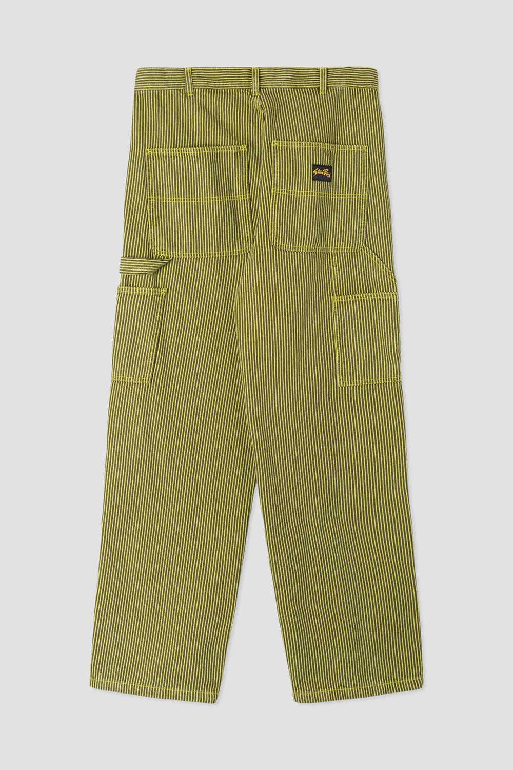 Stan Ray Big Job Painter Pants - Lime Black Hickory