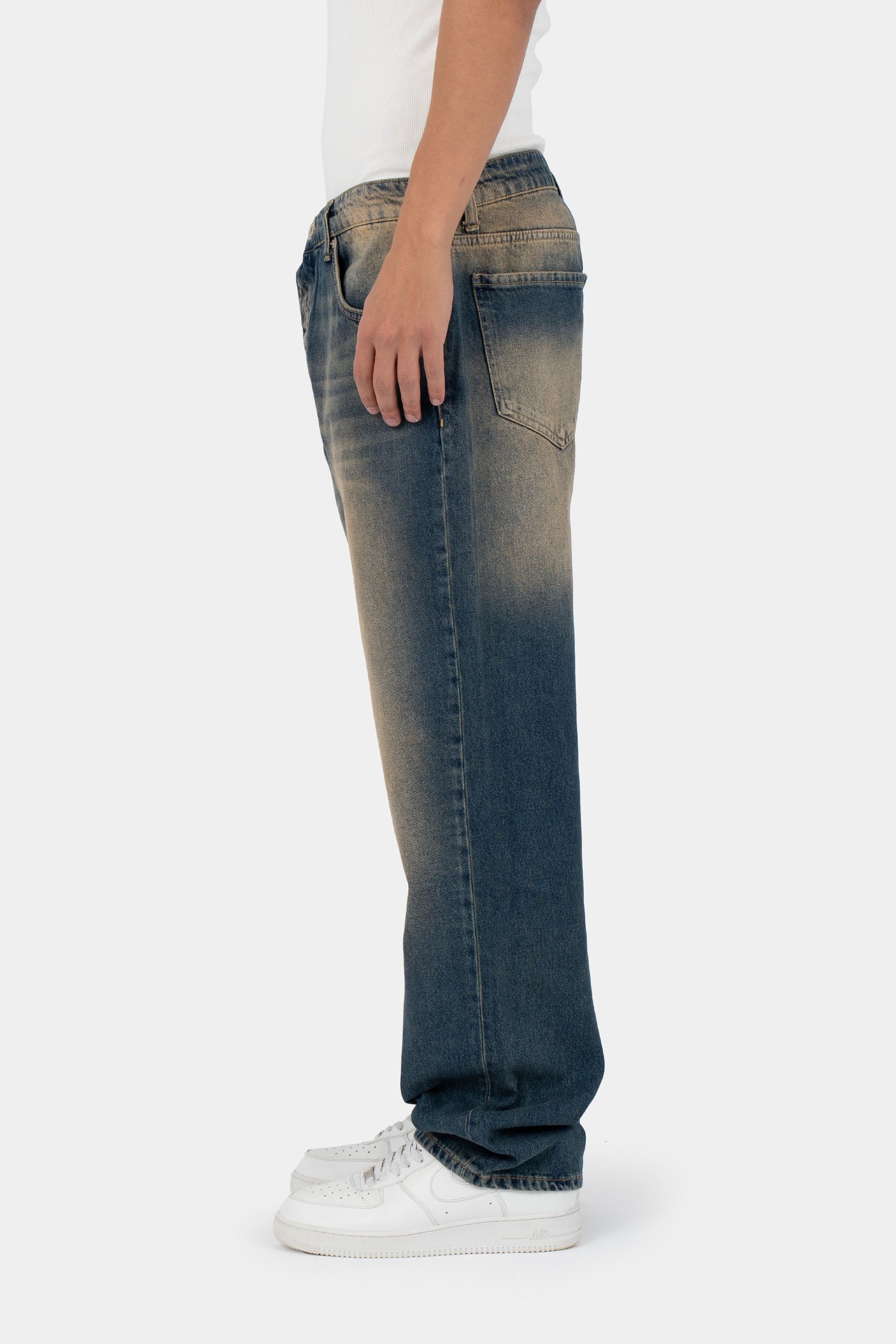 Mafia Baggy Washed Jeans 