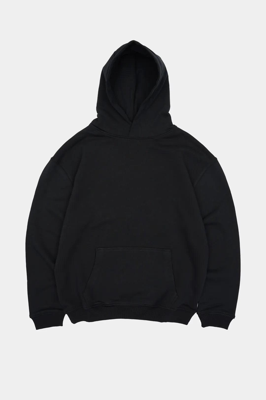 Black Basic Heavweight Hoodie (PCO-8) 