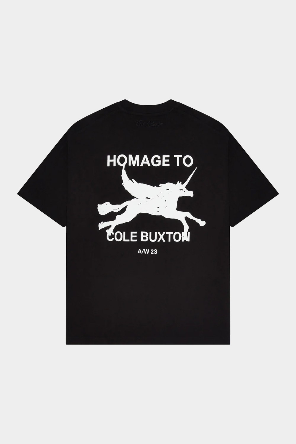 C.B. Oversized Homage T Shirt Black (CLBXT9)