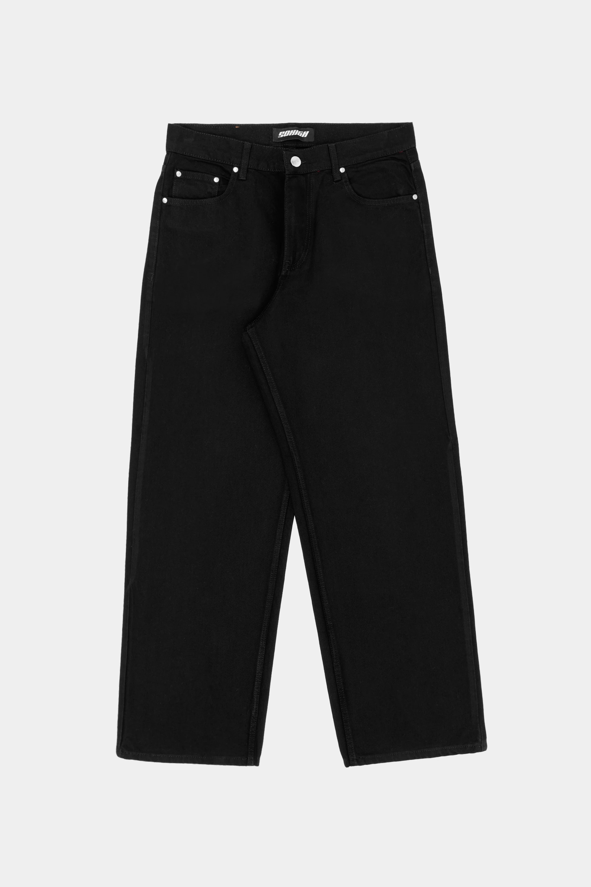 Sohigh Big Ol' Baggy Jeans - Black