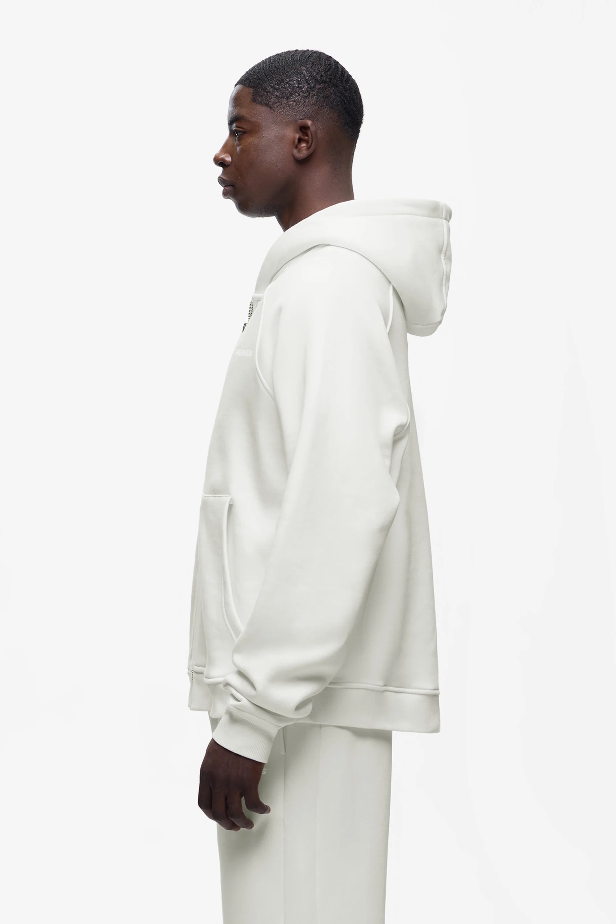 Boxy Fit Heavyweight Zip Hoodie