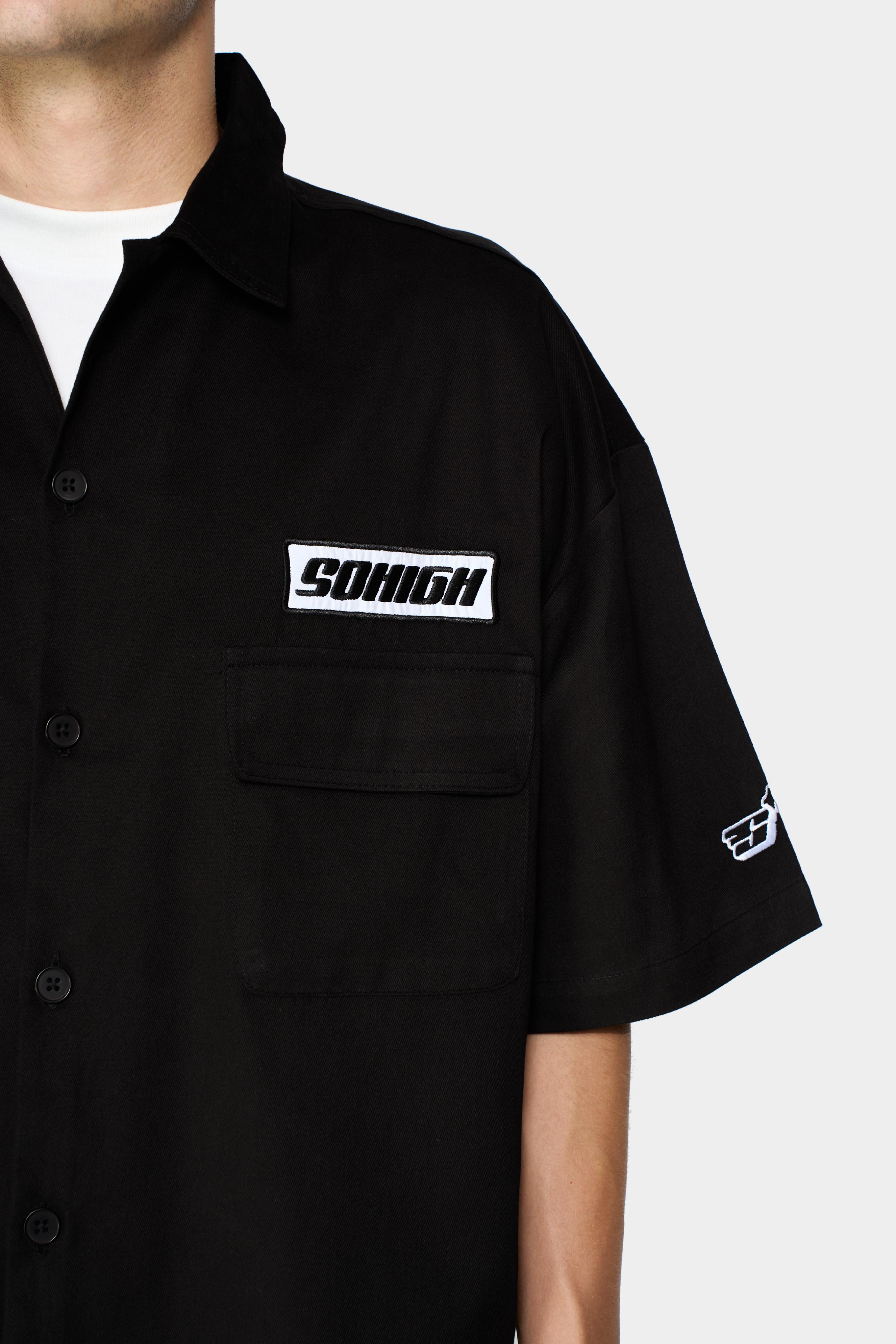 Sohigh Oversize Patch Worker Gömlek (WS4)