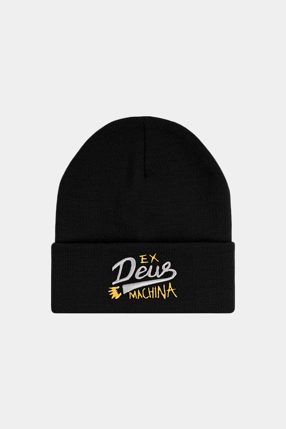 D. Ex Machina Knit Cuffed Bere - Black 2