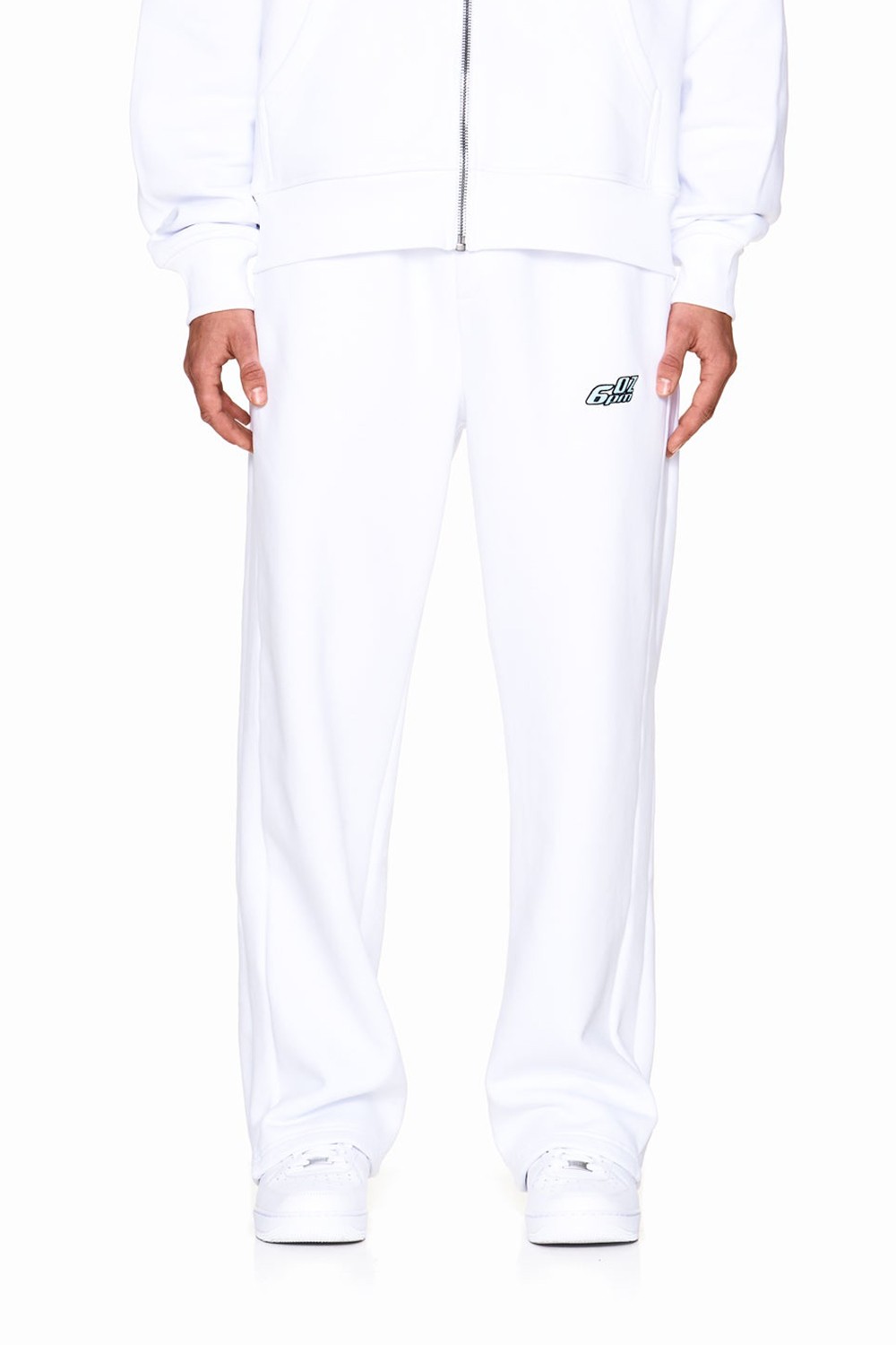 6PM Jogger Pants White