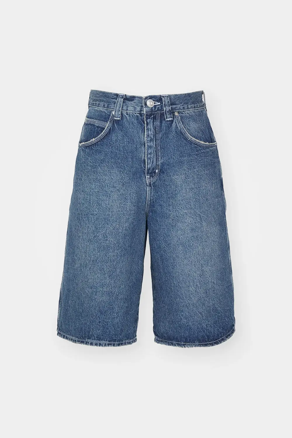 BDG Indigo Longline Denim Jorts