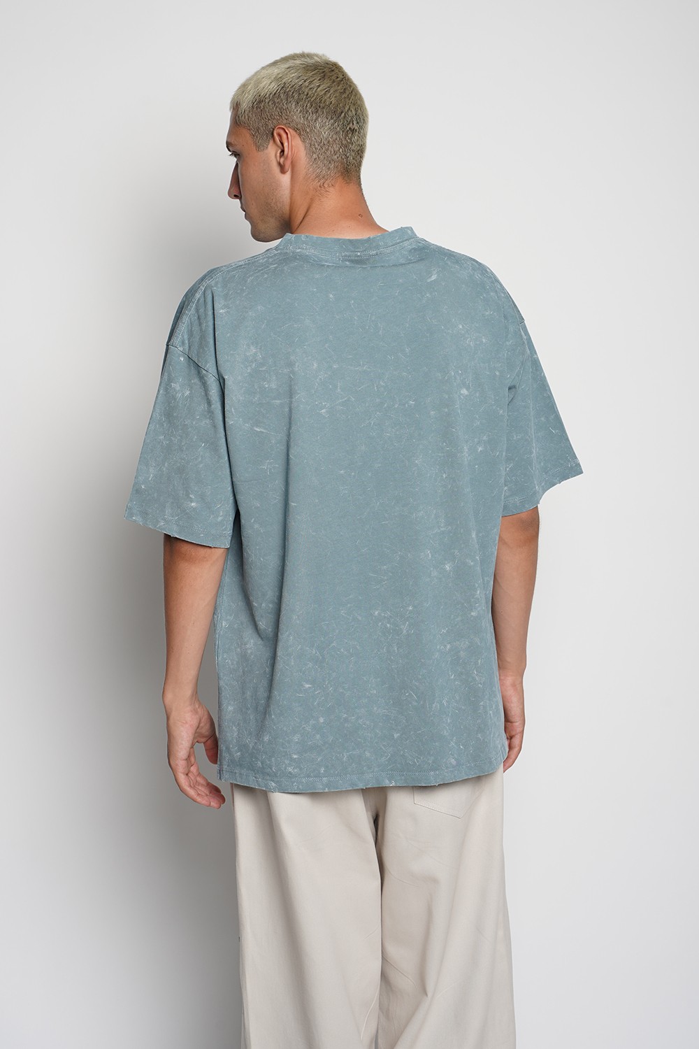 Faded Acid Wash Oversized T Shirt (FD38)