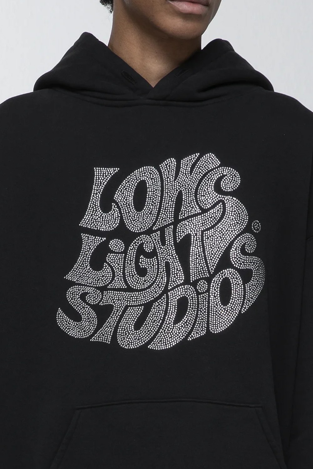 L.L.S. Oversized Rhinestone Hoodie (LLS-14)