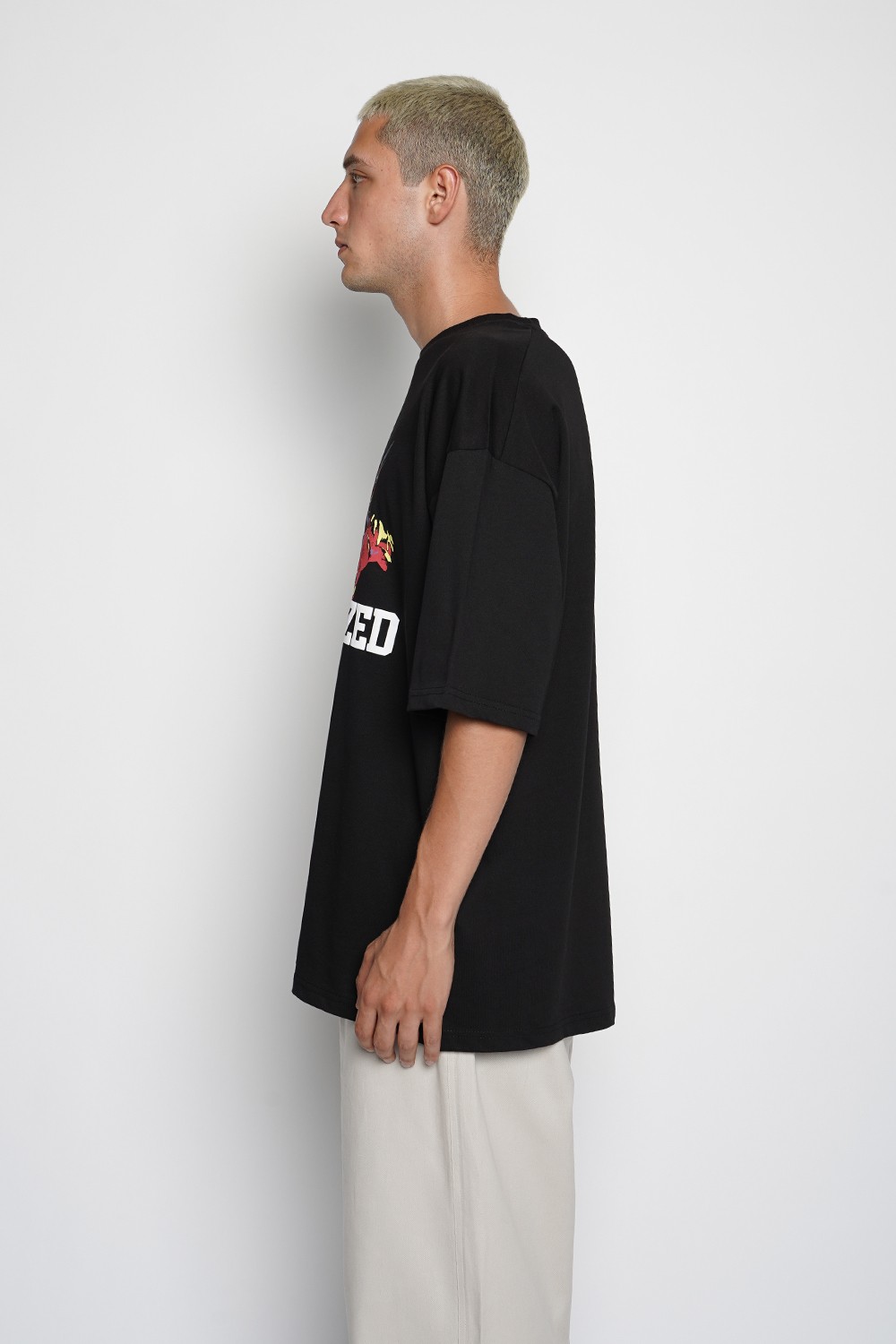 Authorized Oversized Printed T-Shirt (ATH-9)