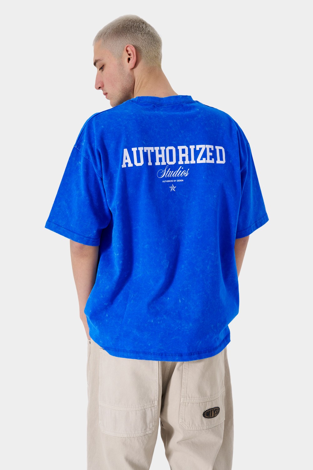 Authorized Studio Graphic Washed T-Shirt (ATH-6)