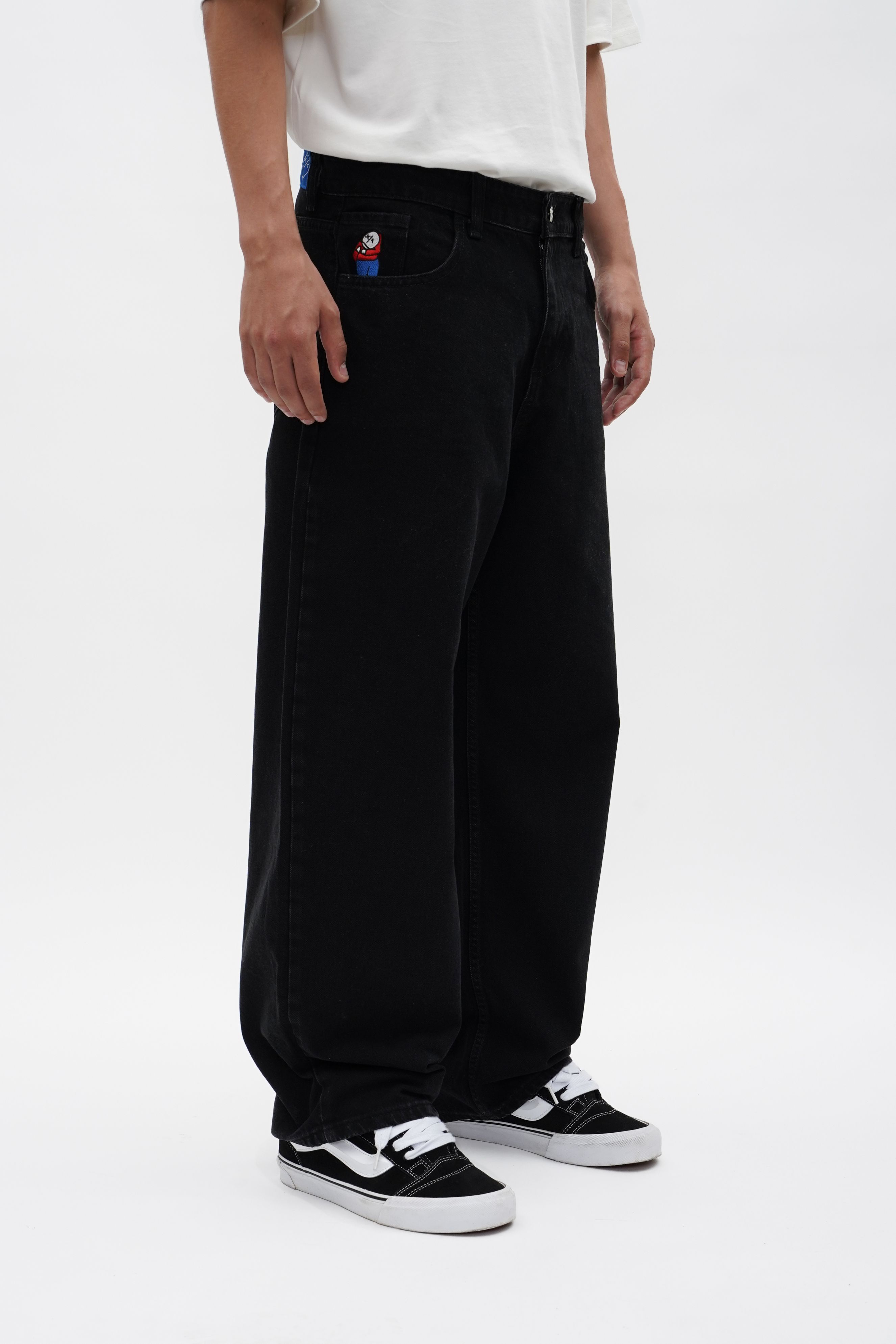 Big Boy Baggy Jeans - Black