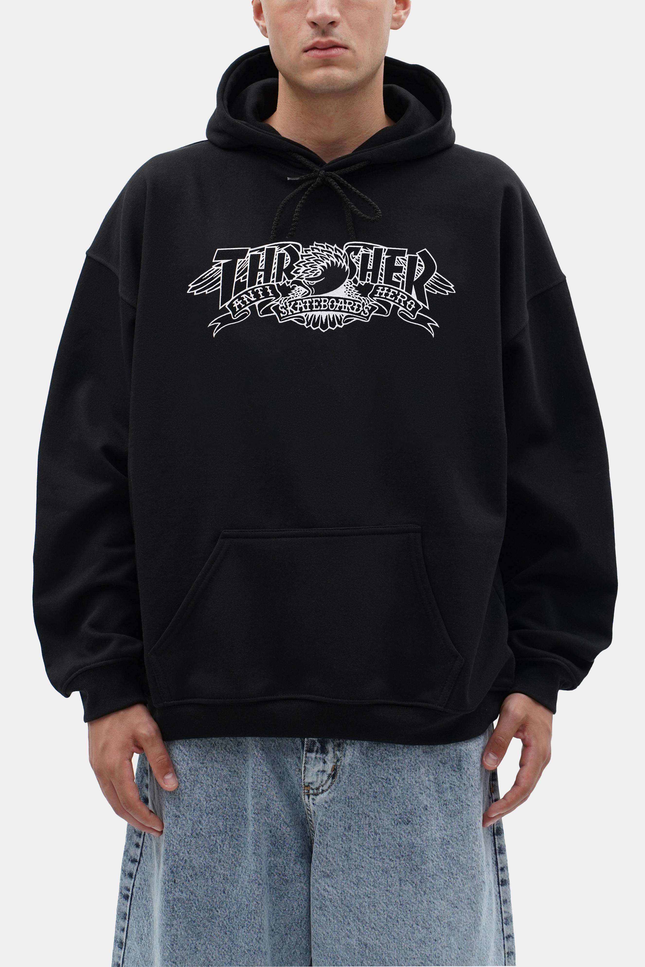 Thrasher x A. Hero Mag Banner Hoodie (TRS5)