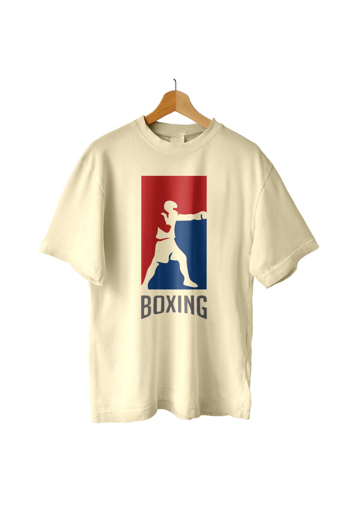 Oversize Boxing Logo Tişört