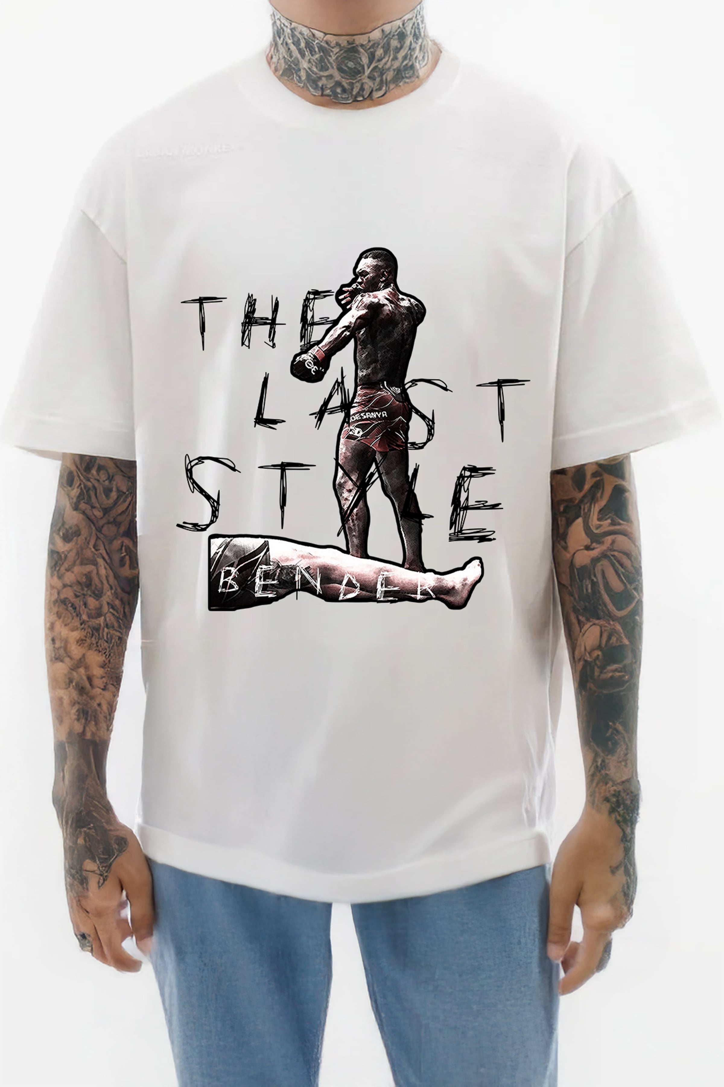 The Last Stylebender Israel Adesanya Oversize Tişört