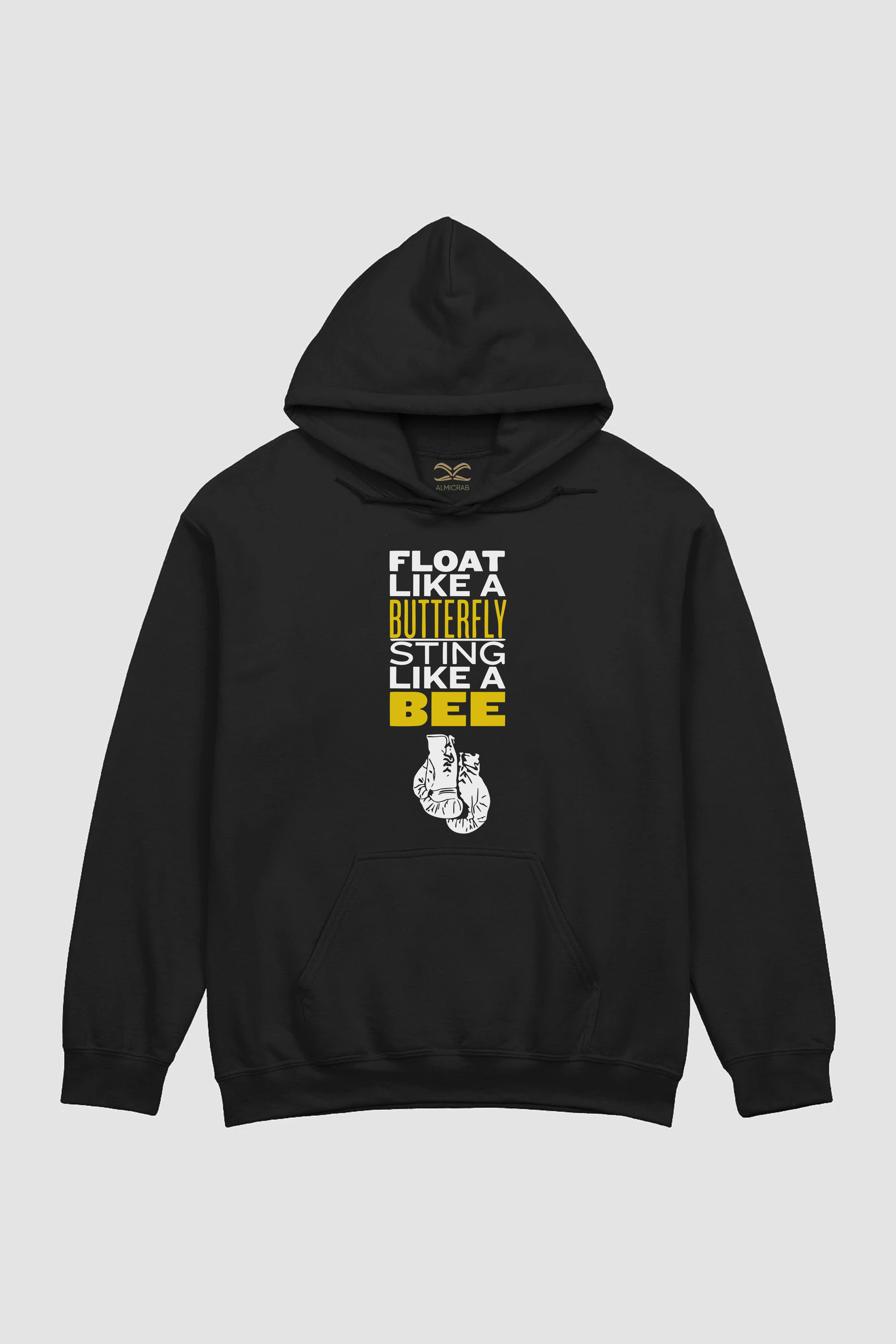 Oversize Muhammed Ali Butterfly Bee Hoodie