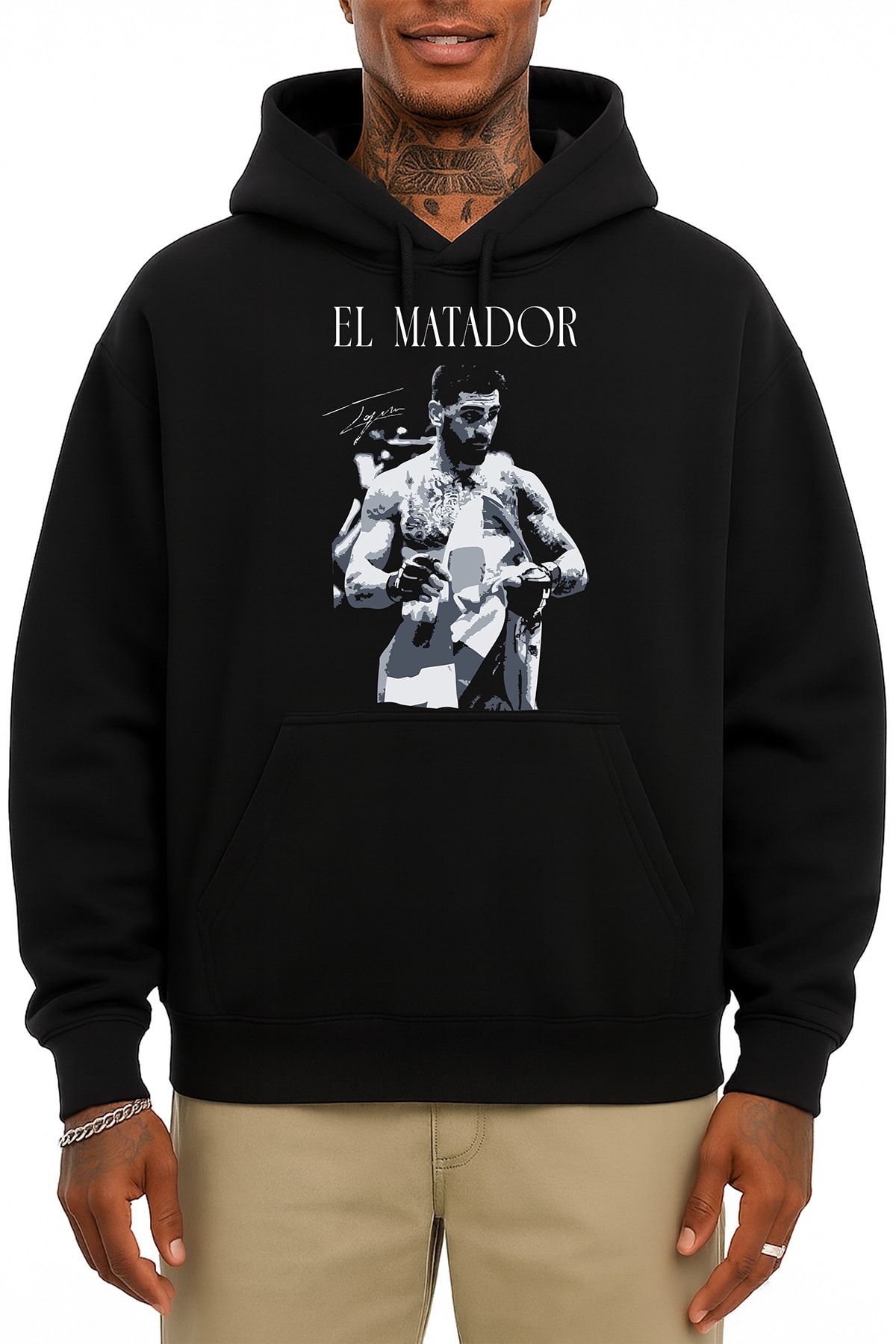 El Matador Ilia Topuria II Oversize Hoodie