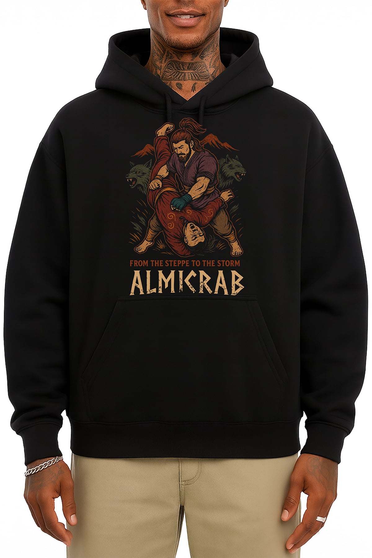 From the Steppe to the Storm Oversize Hoodie