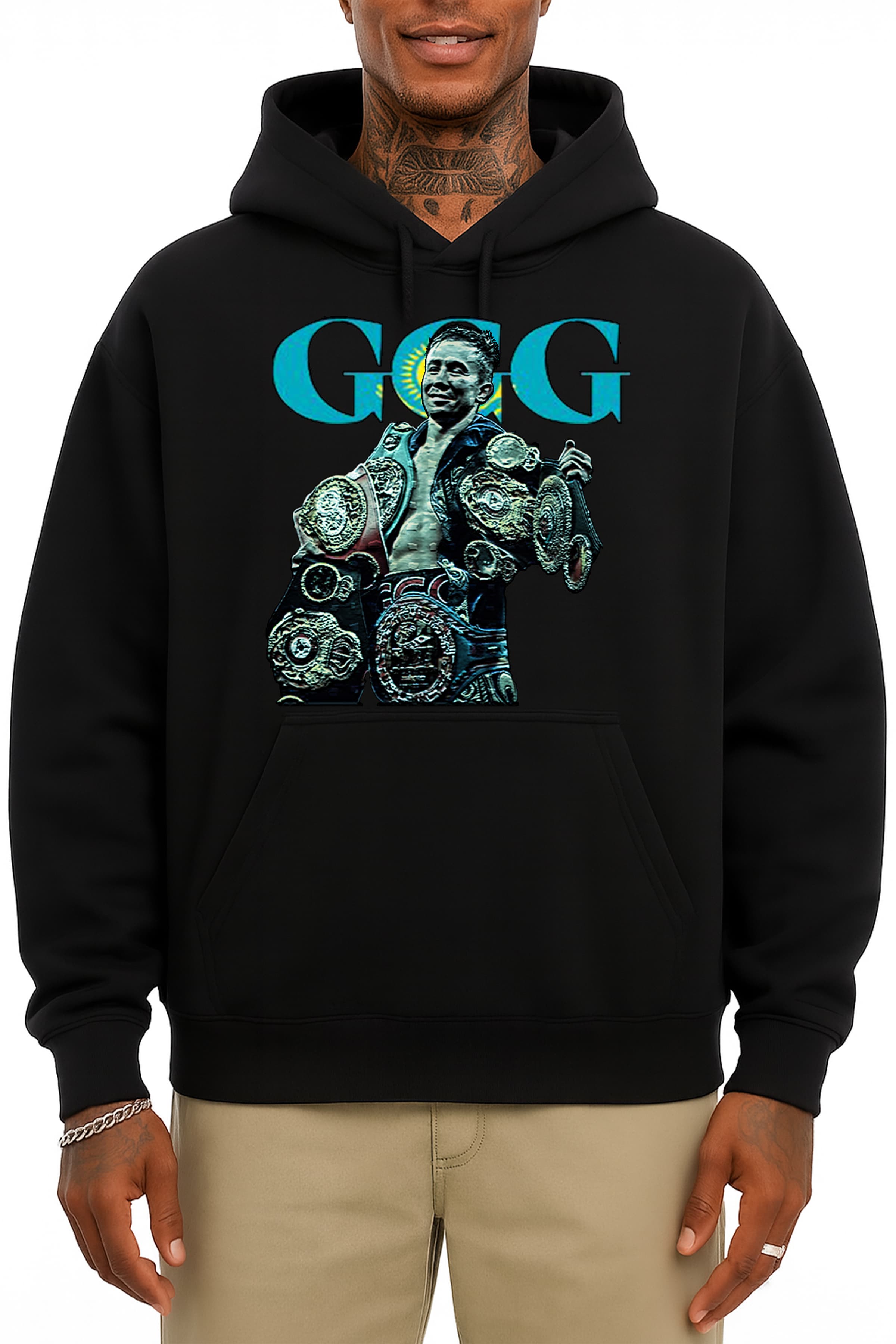Gennadiy Golovkin Oversize Hoodie