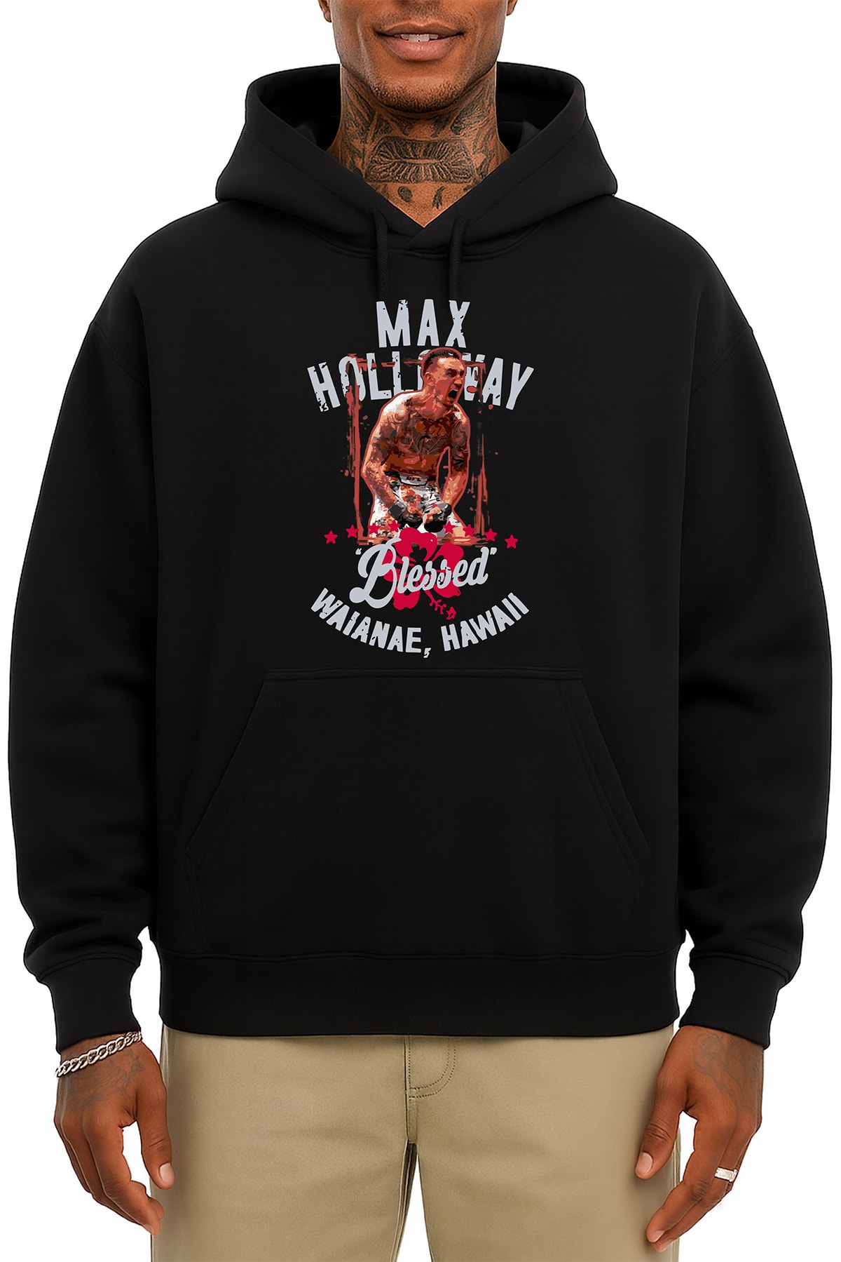 Max Blessed Holloway Oversize Hoodie