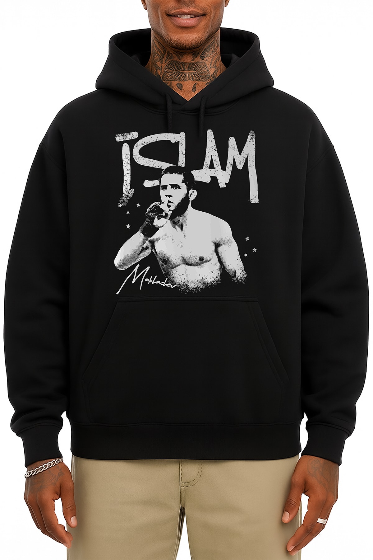 Islam Makhachev III Oversize Hoodie