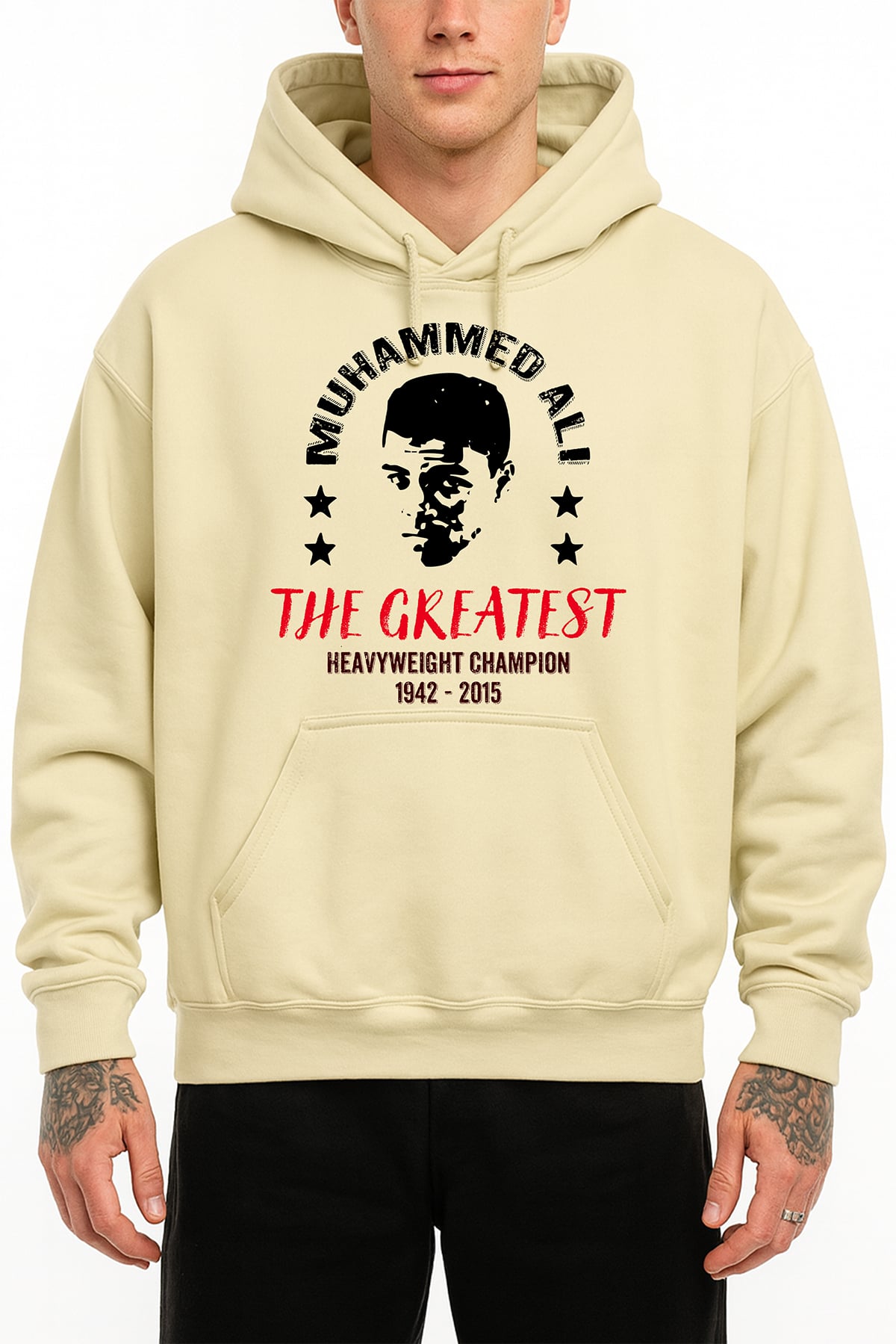 Muhammed Ali The Greatest II Oversize Hoodie