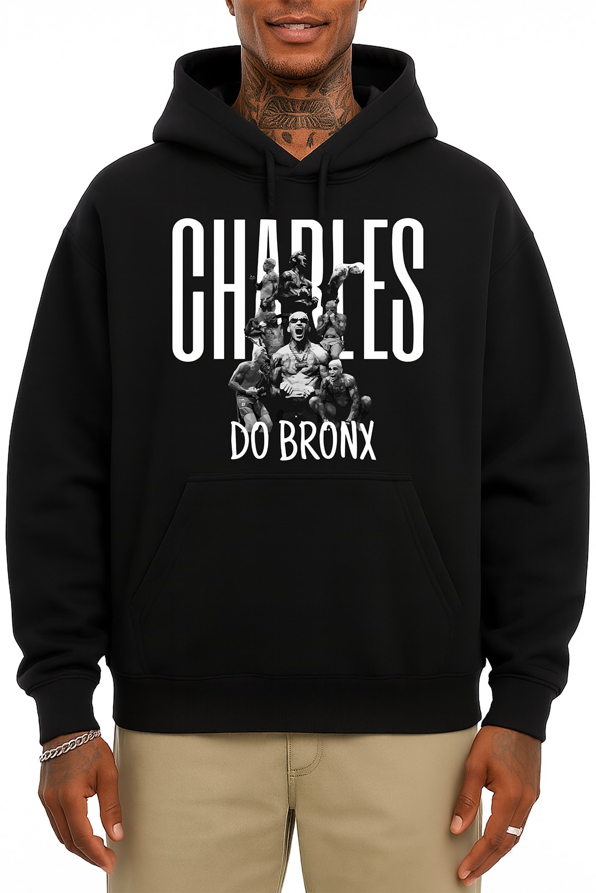 Charles Do Bronx Oversize Hoodie