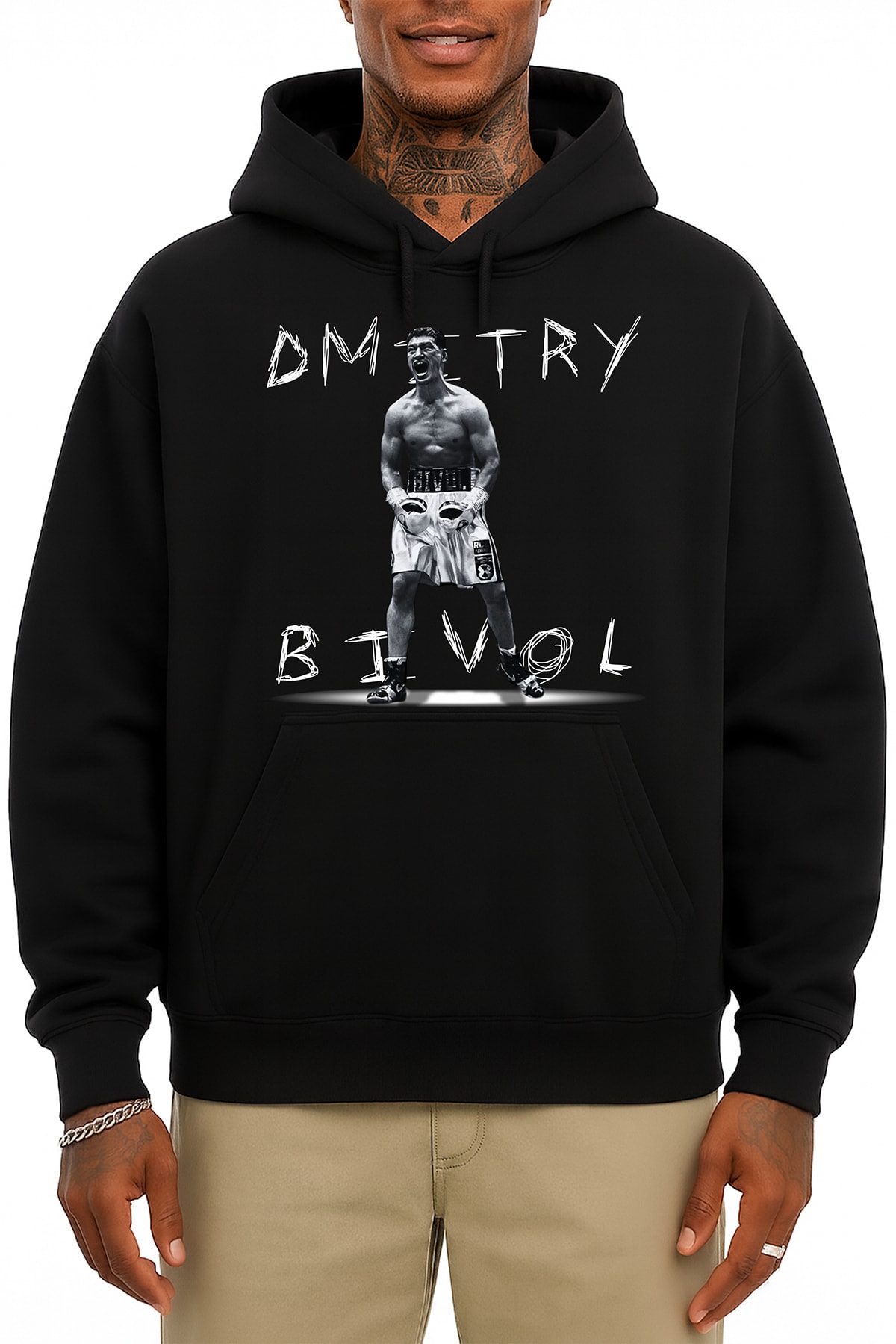 Dmitry Bivol II Oversize Hoodie