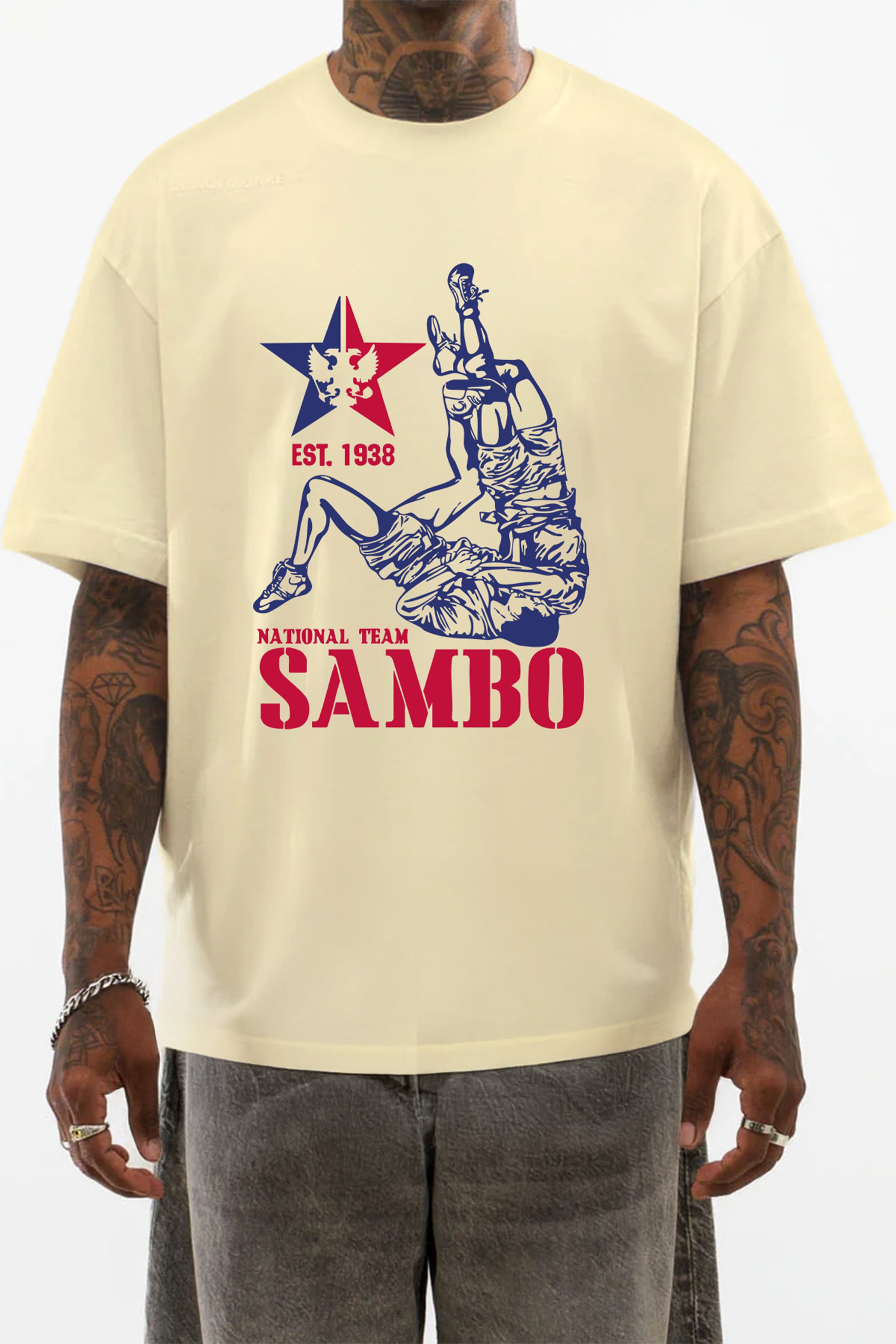 SAMBO National Team Oversize Tişört
