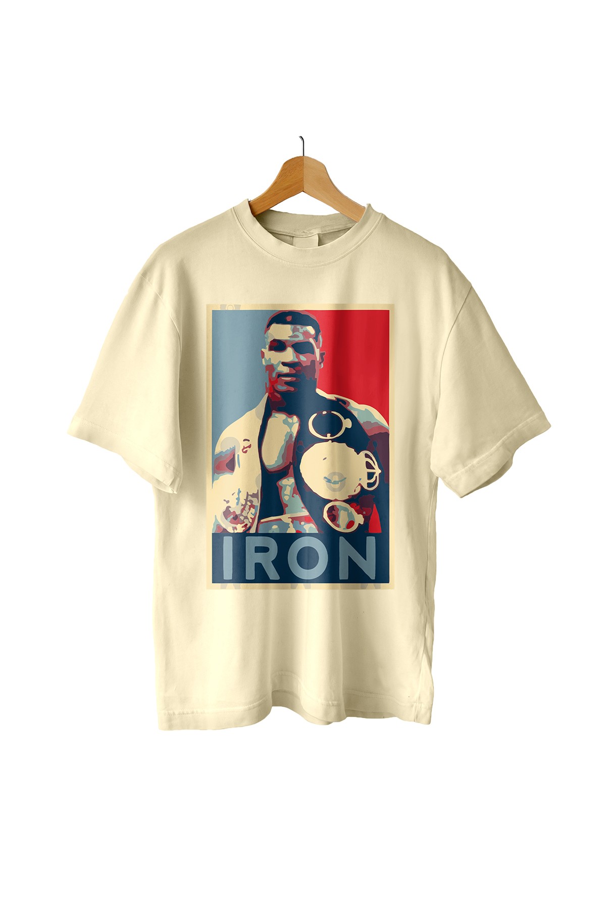 Oversize Iron Mike Tyson Tisort