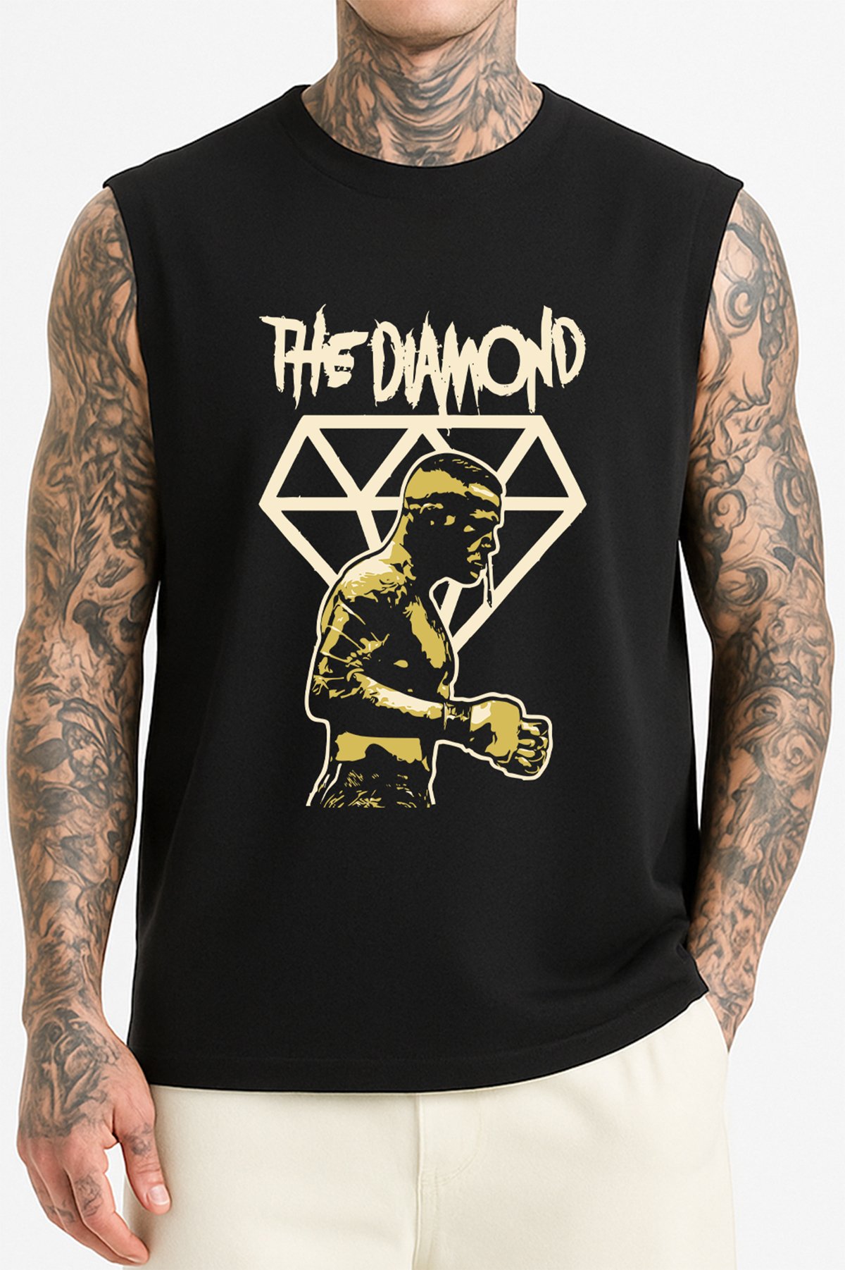 Dustin The Diamond II Kolsuz Tişört