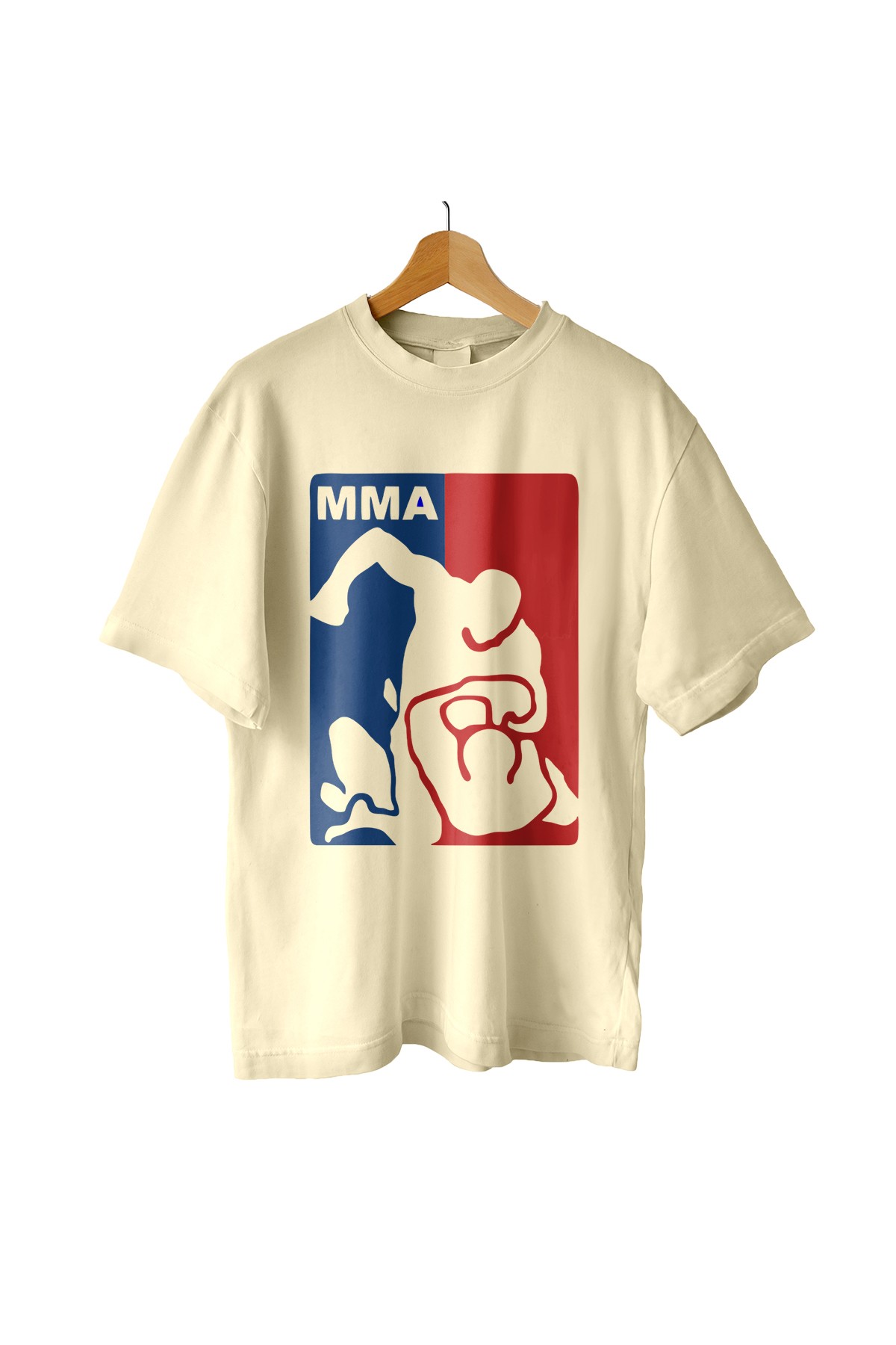 Oversize MMA Logo Tişört