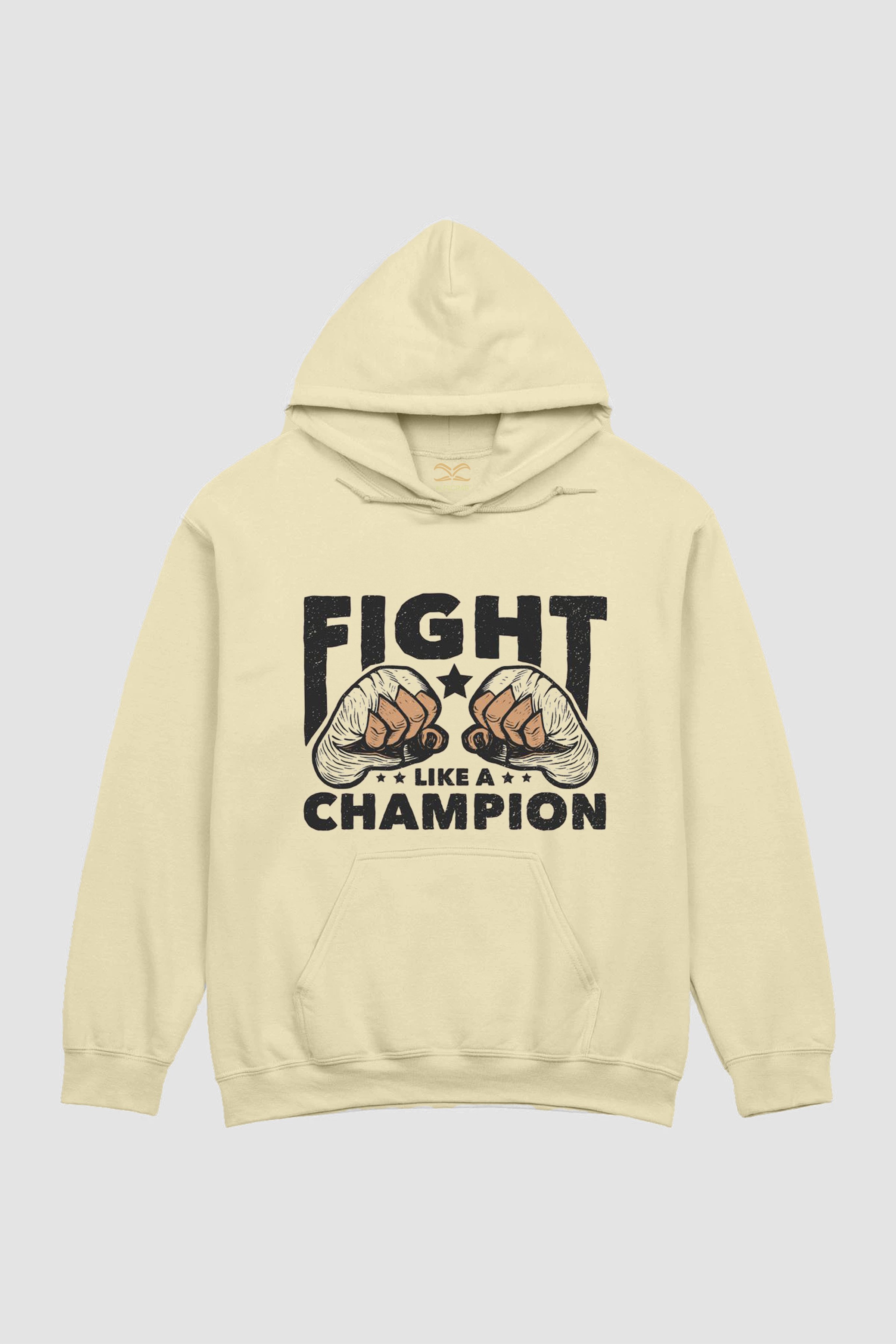 Oversize Fight Like A Champion Hoodie