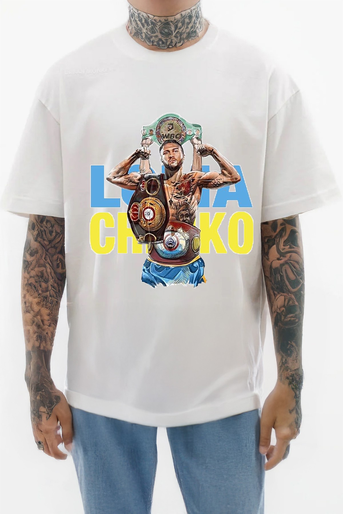 Vasyl Lomachenko Oversize Tişört