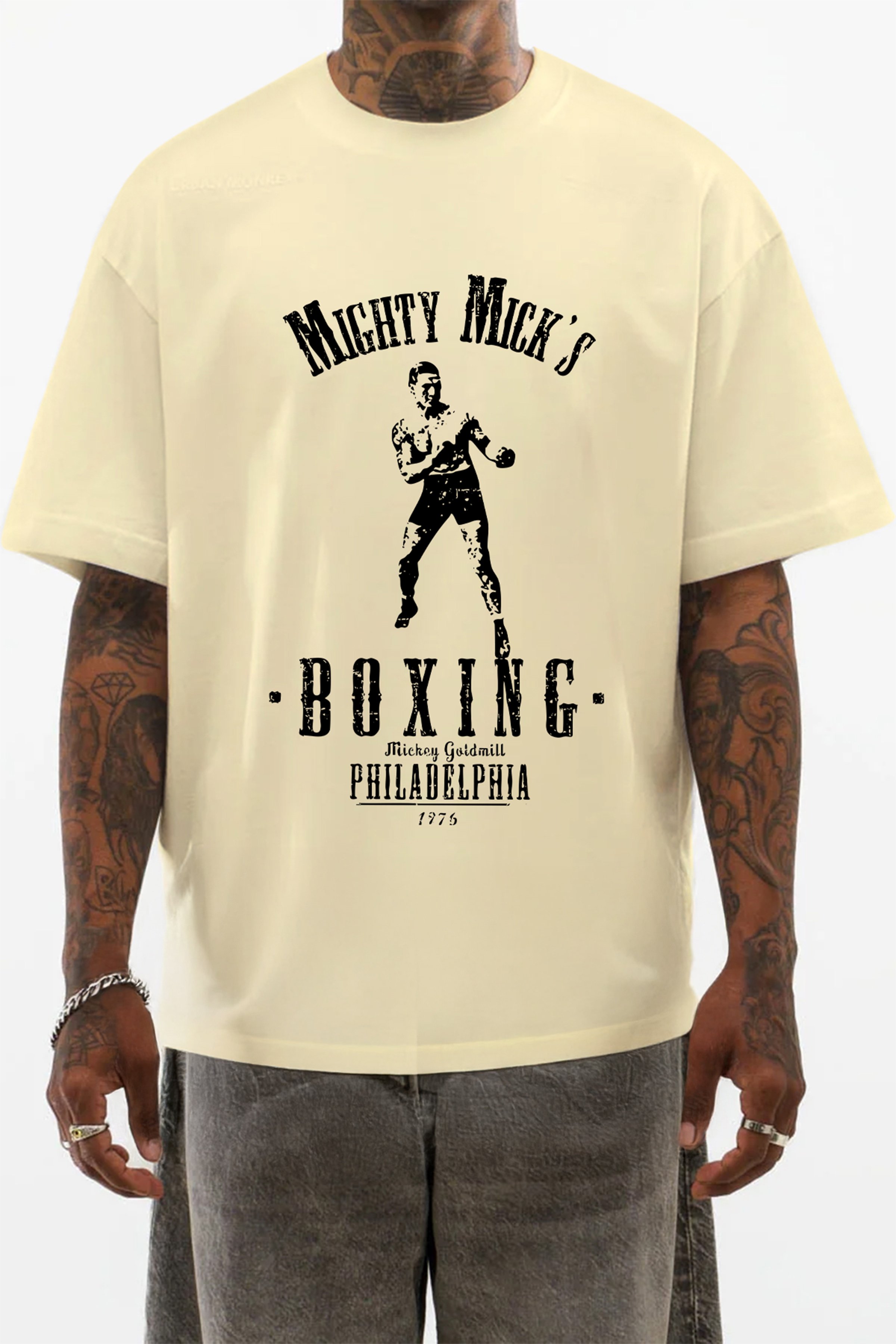 Mighty Micky’s Boxing Rocky Oversize Tişört