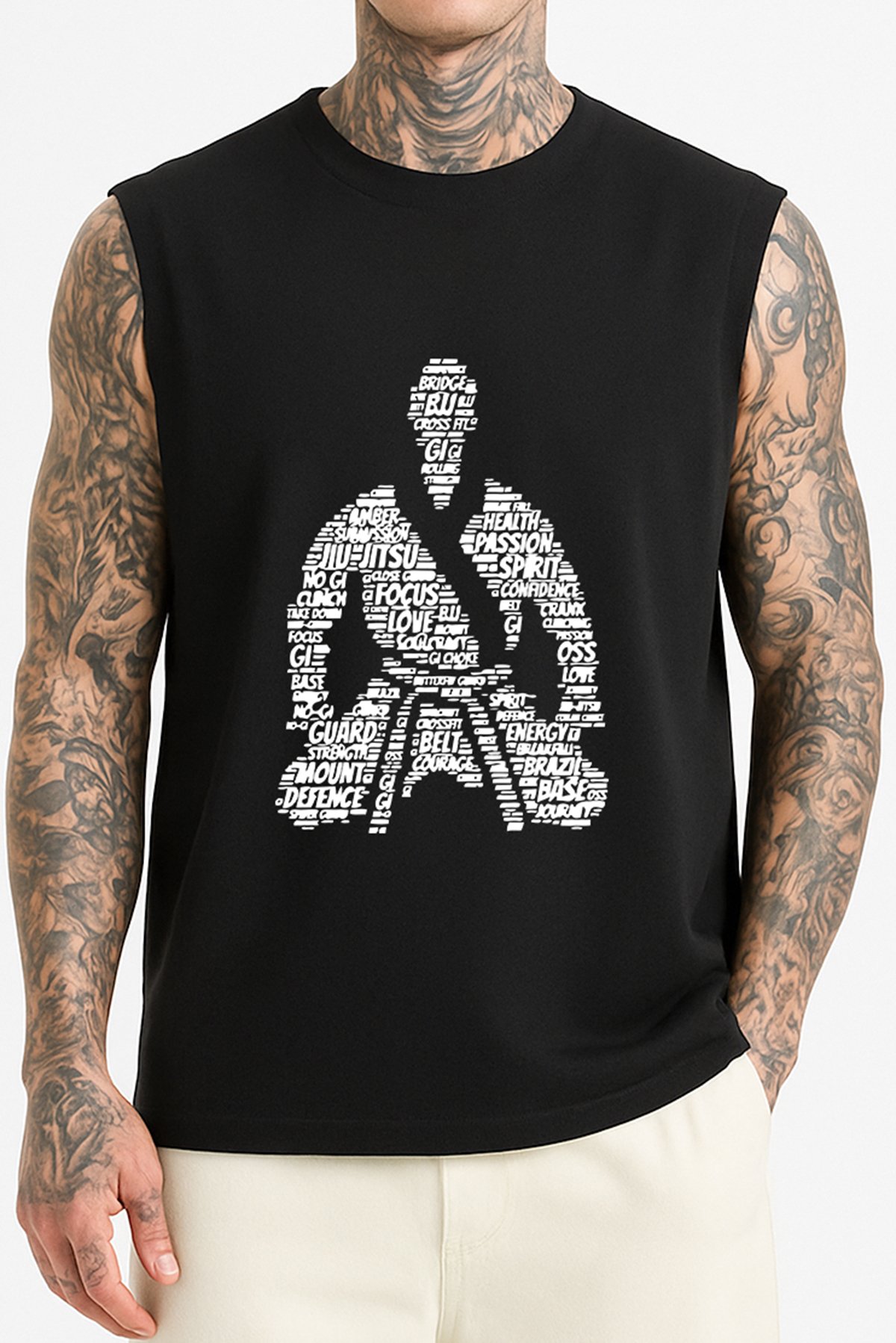 BJJ Spirit Kolsuz Tişört