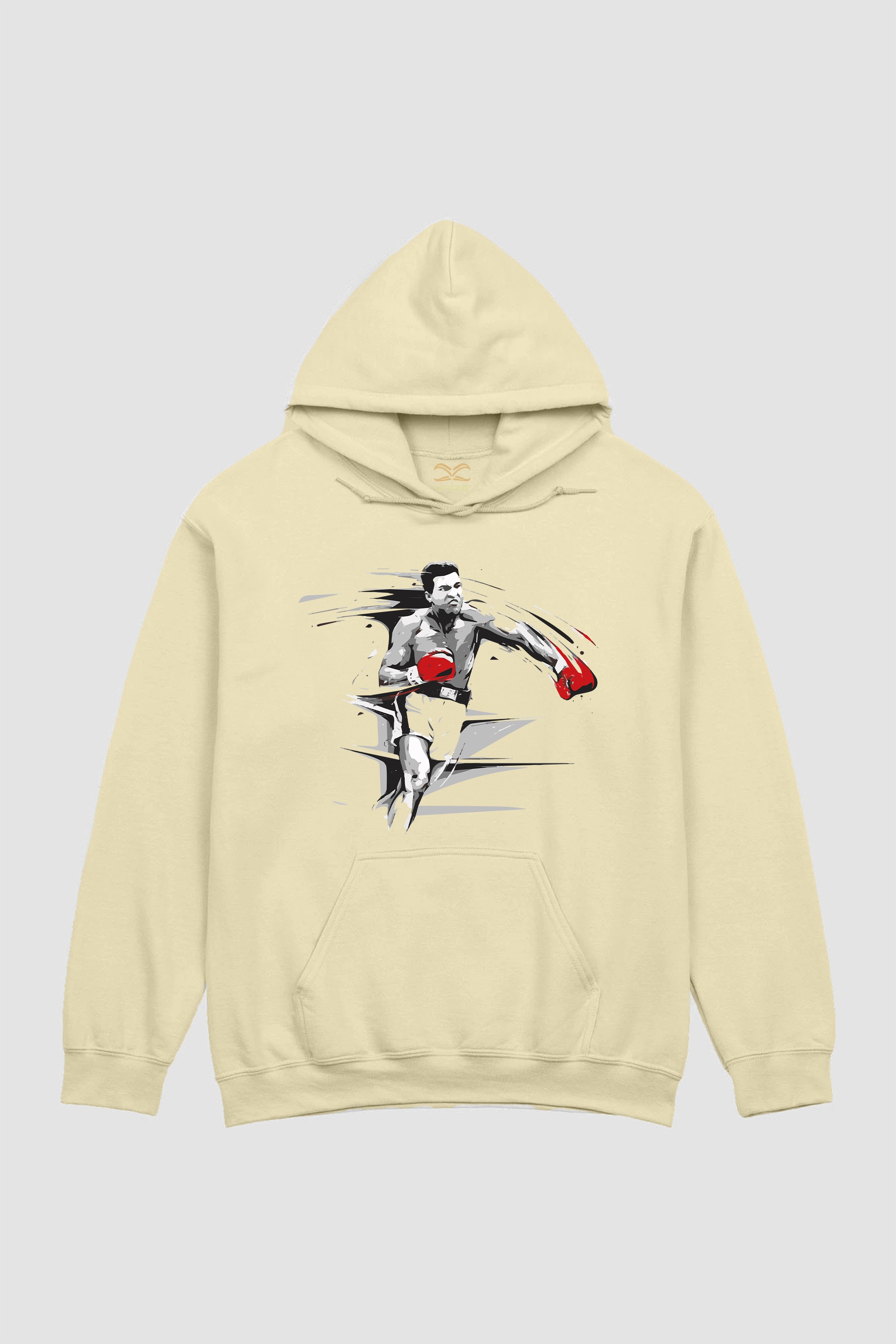 Oversize Muhammed Ali Punch Hoodie