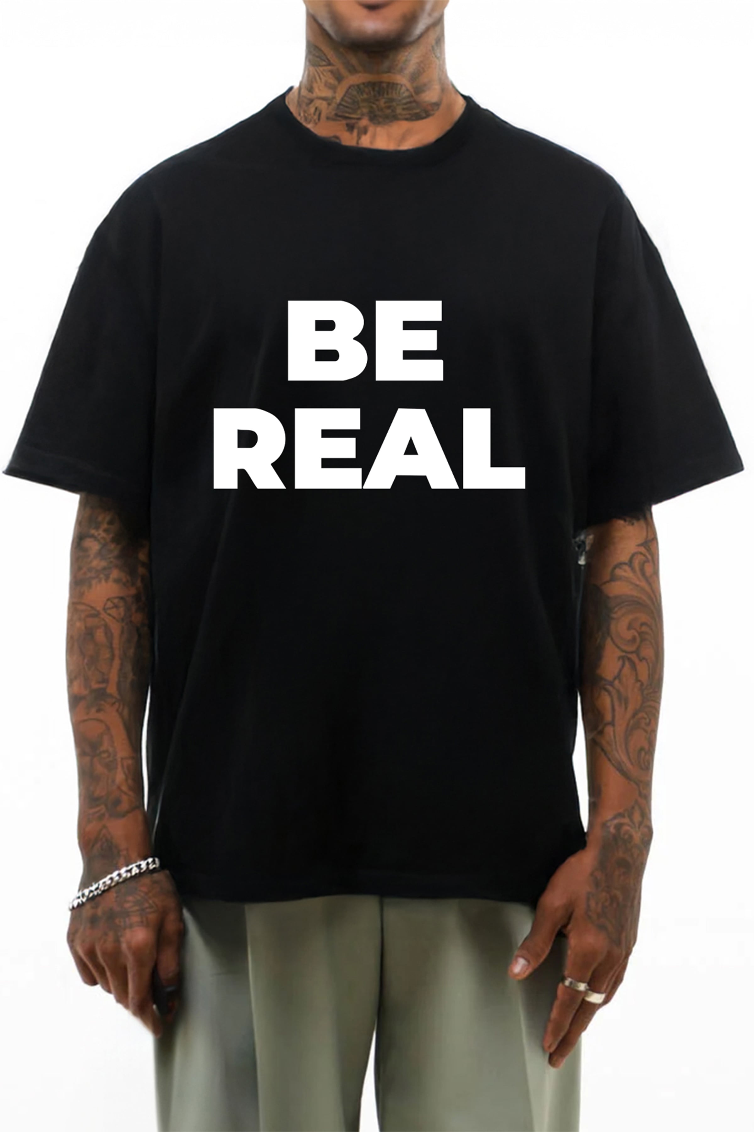 Be Real Mike Tyson Oversize Tişört