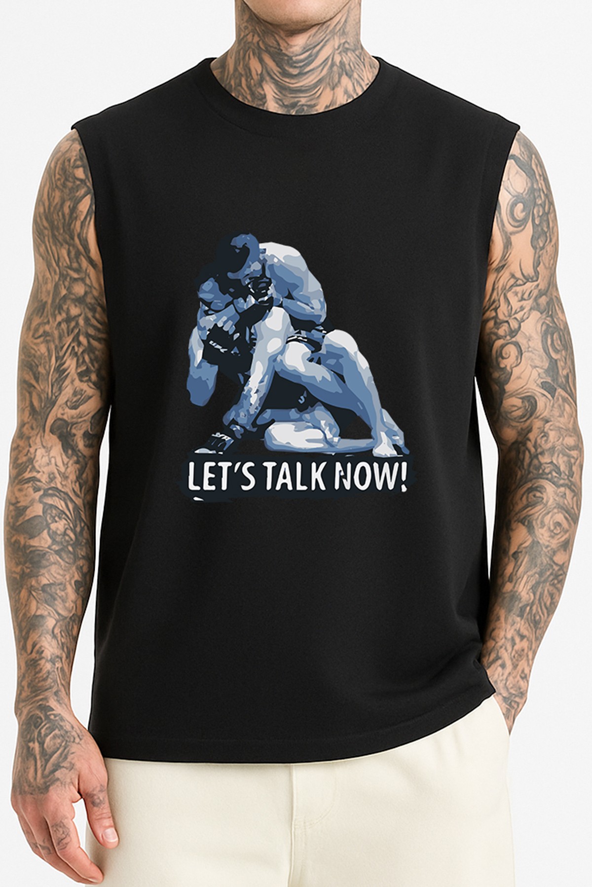 Khabib Let's Talk Now Kolsuz Tişört