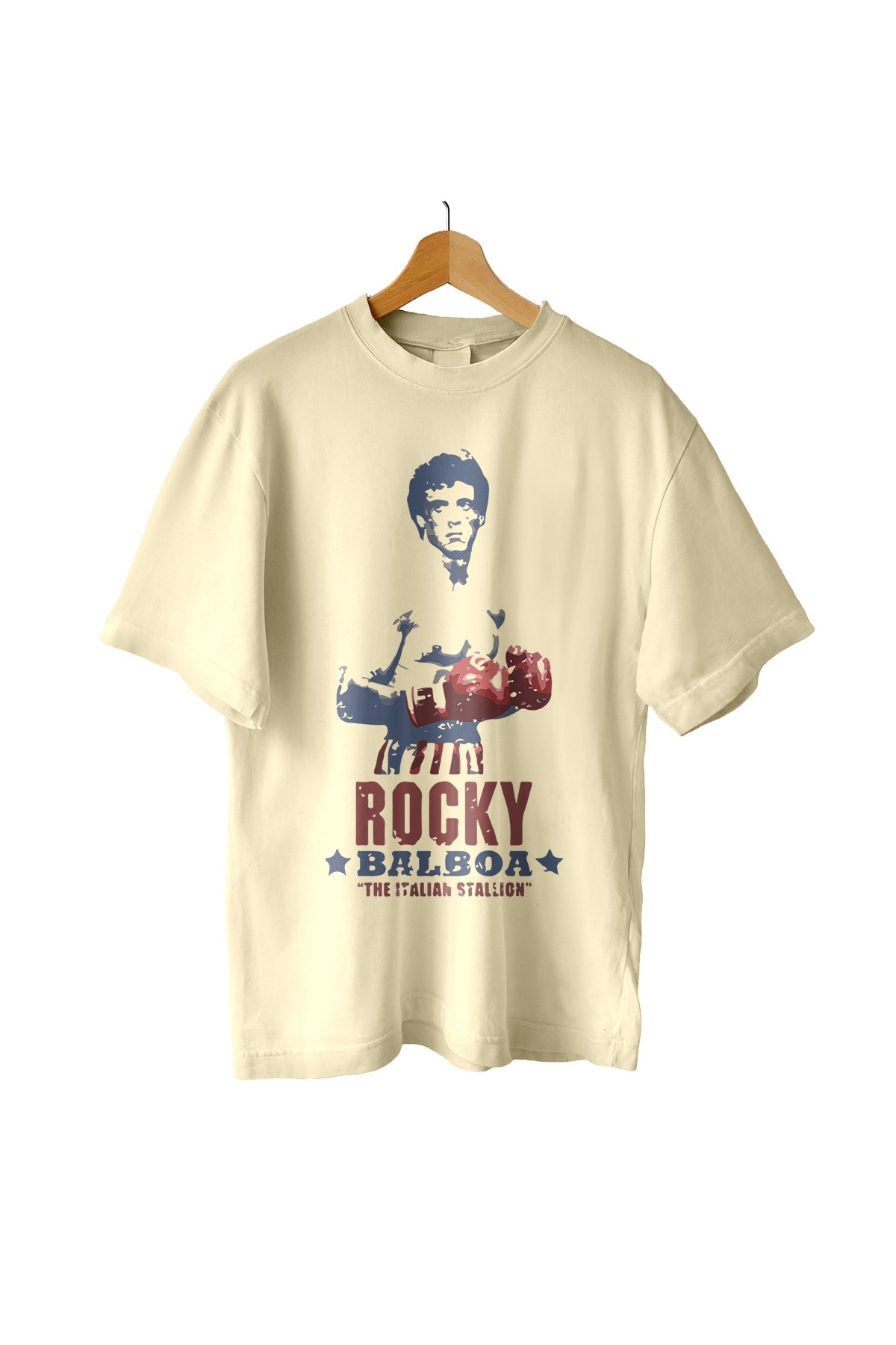 Oversize Rocky Balboa Tişört