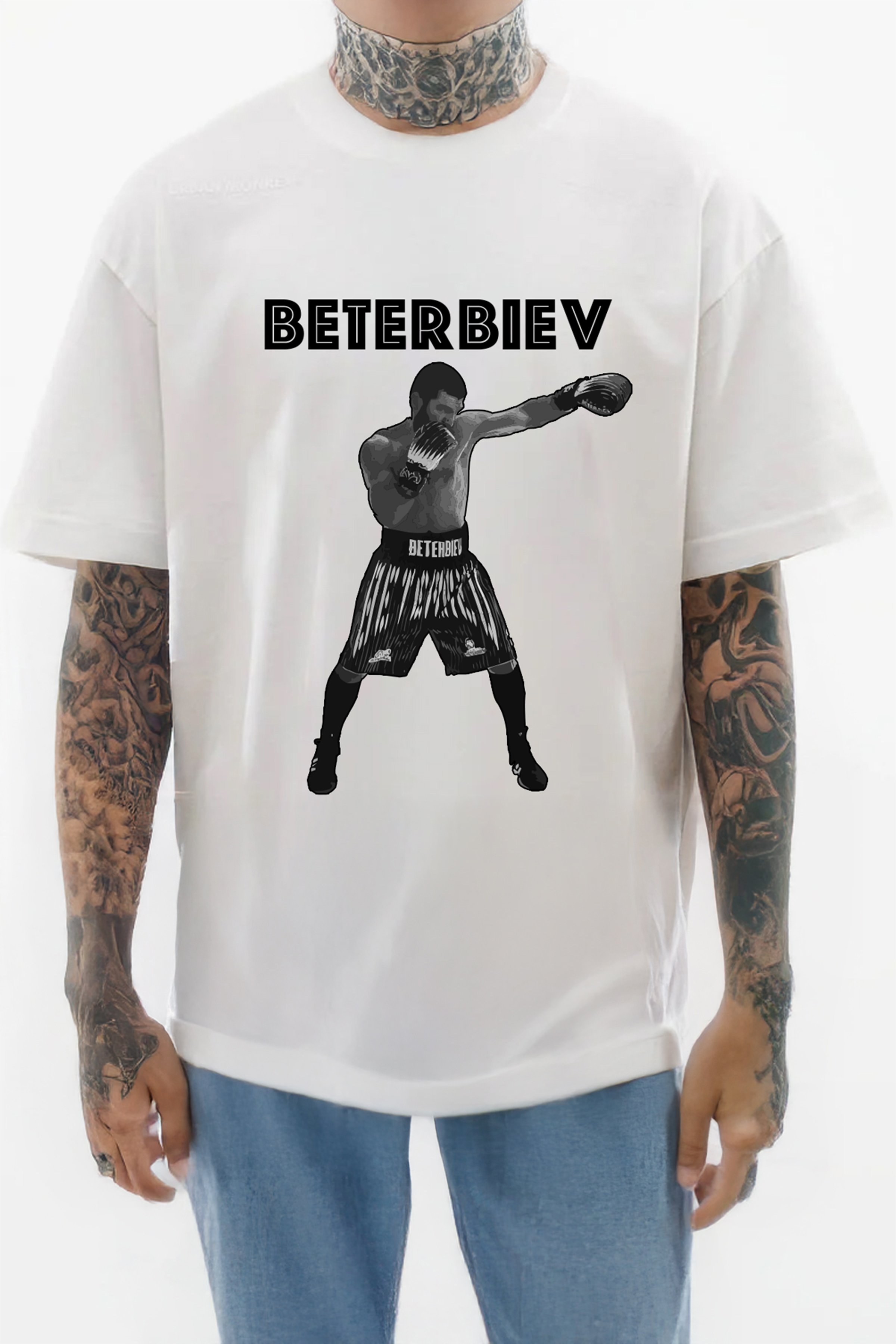 Artur Beterbiev Oversize Tişört
