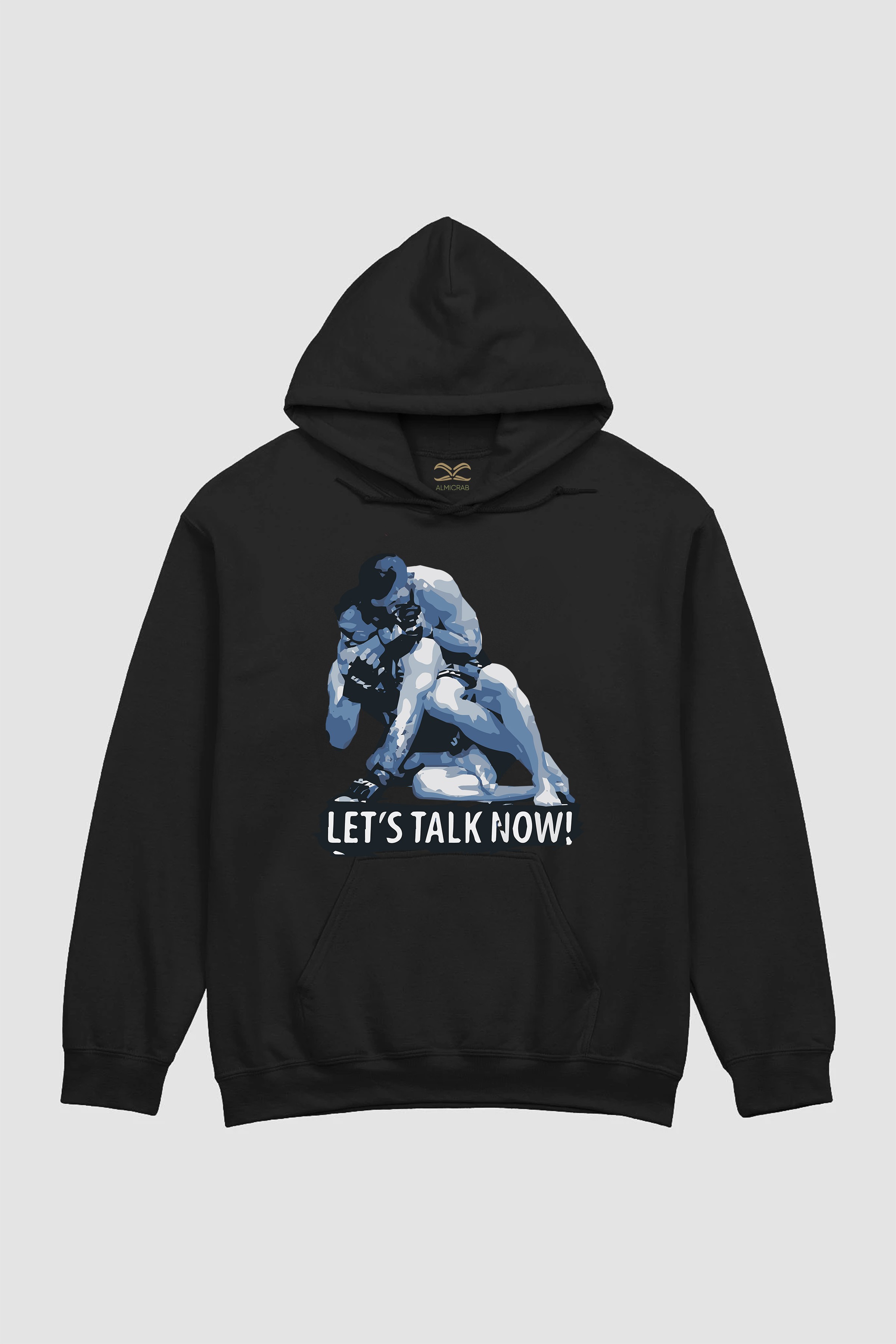 Oversize Lets Talk Now Khabib Hoodie