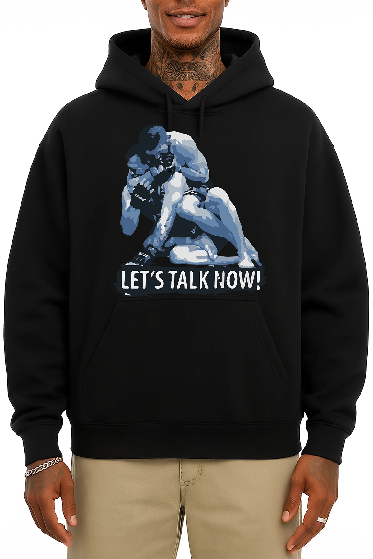Lets Talk Now Khabib Oversize Hoodie