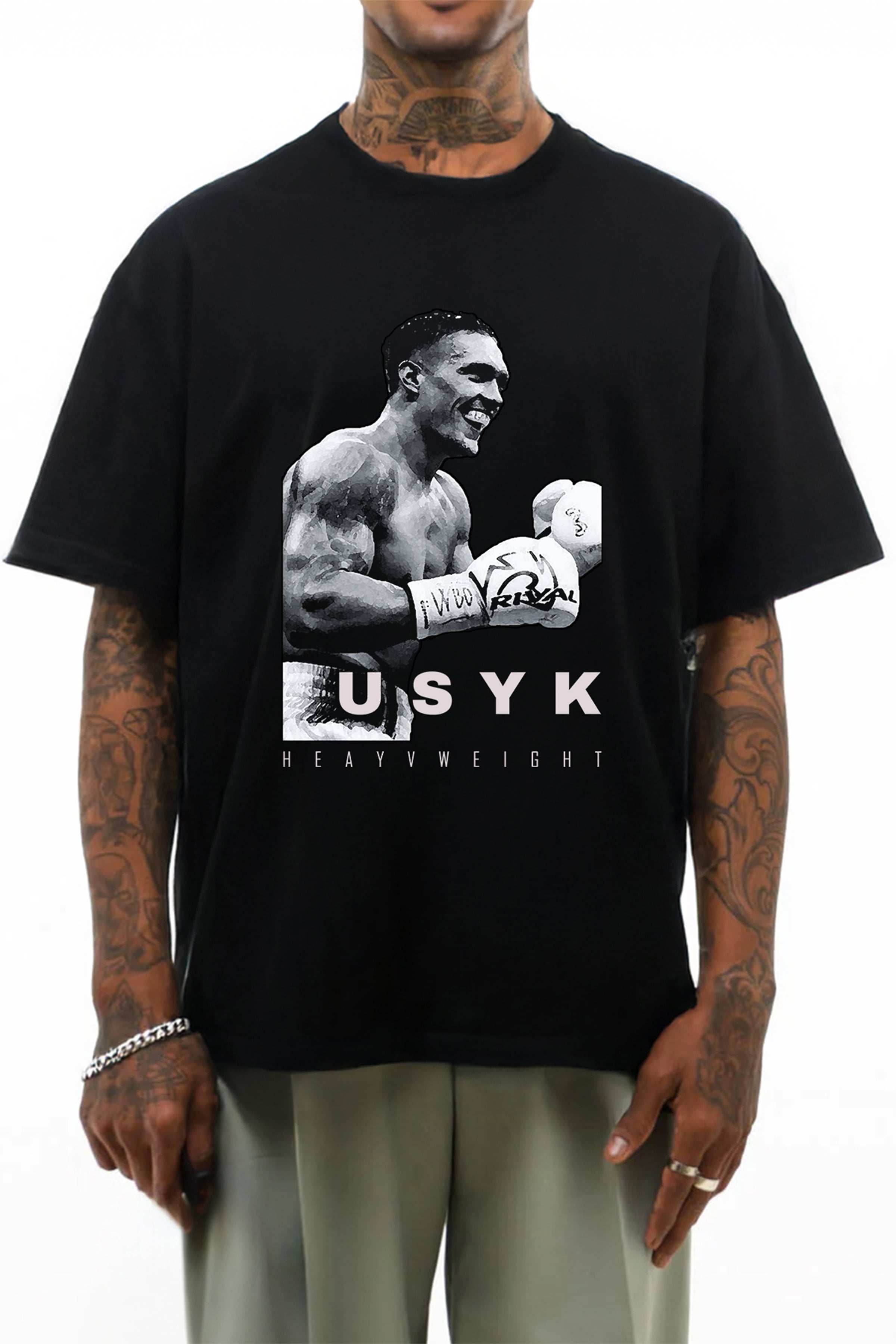 Oleksandr Usyk II Oversize Tişört