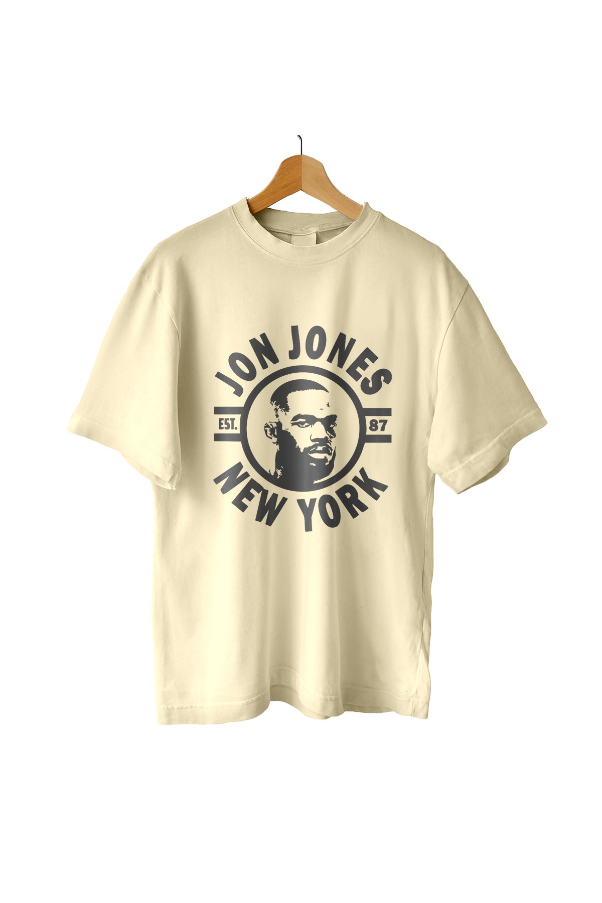 Oversize Jon Bones Jones II Tişört