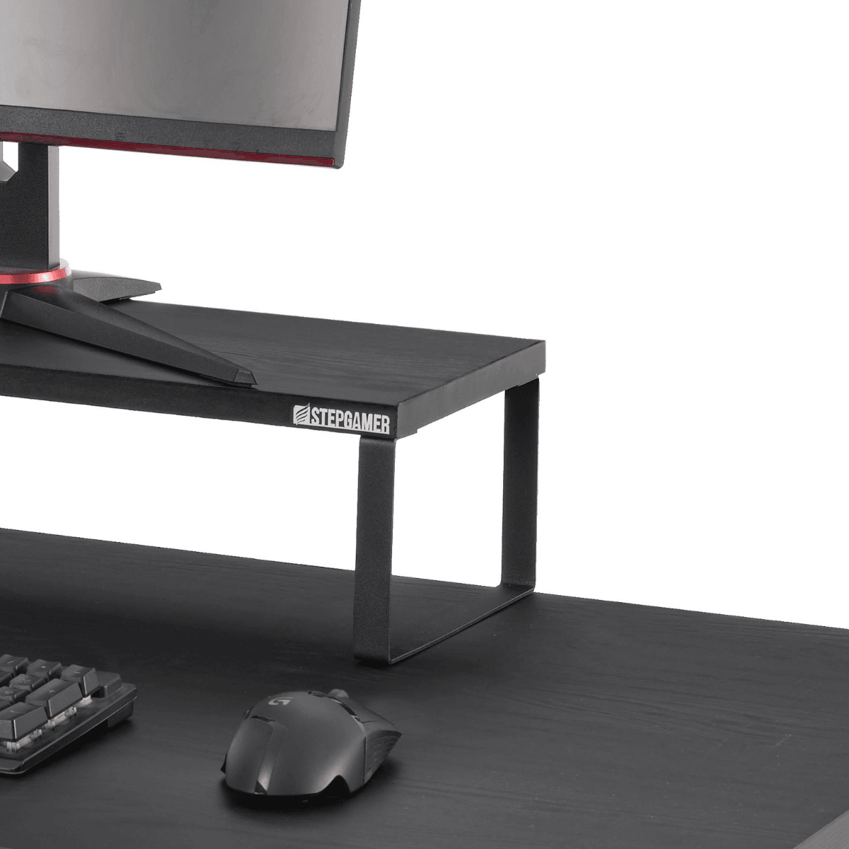 Ergonomik Metal Monitör Yükseltici - Şık ve Dayanıklı Masaüstü Standı Monitör Standı 60x20x14