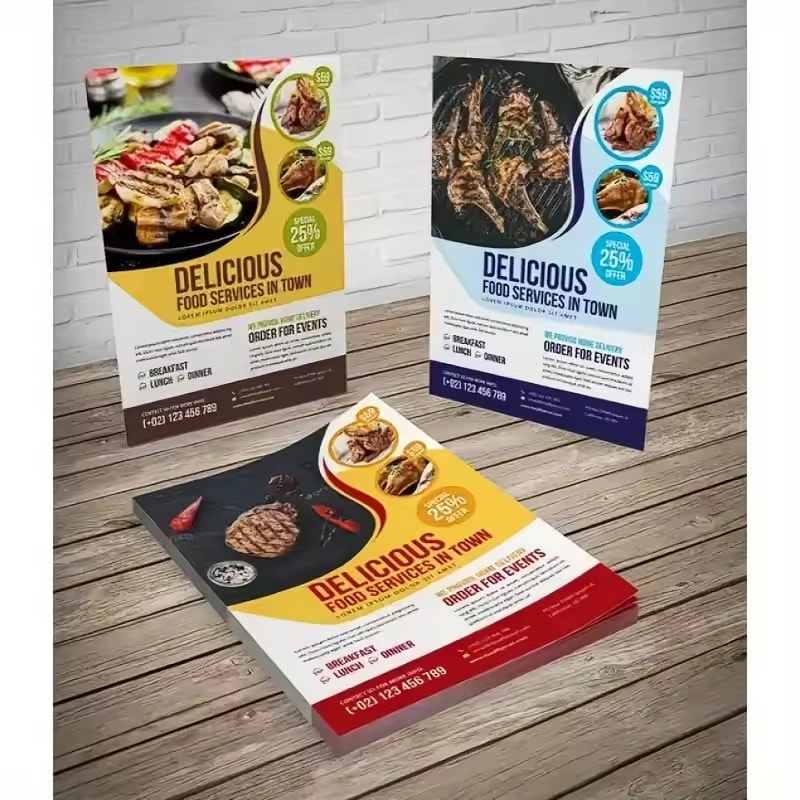 A3 Broşür 150gr Kuşe Ön Arka Baskılı